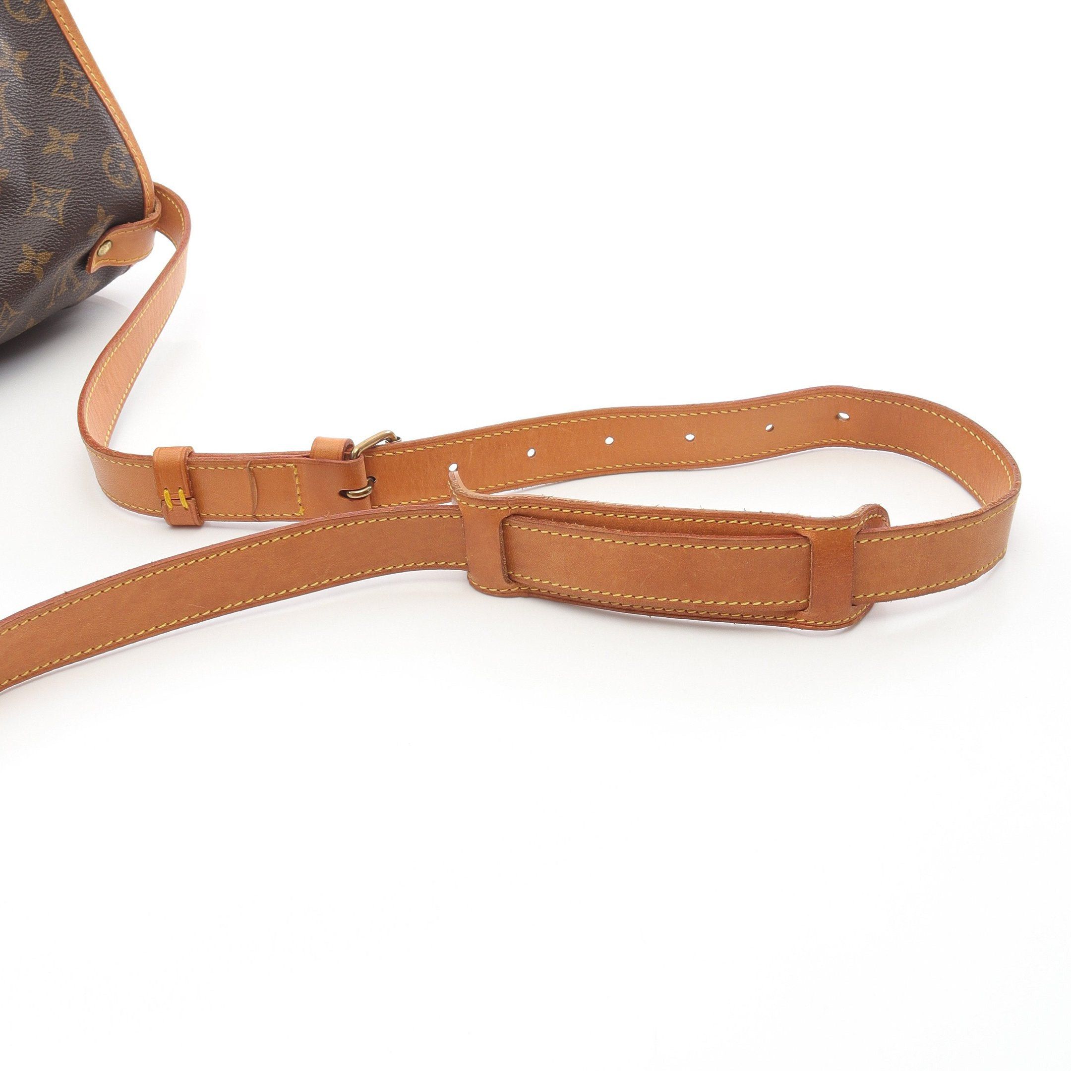 Louis Vuitton Louis Vuitton Saumur 35 Monogram Shoulder Bag Leather Brown Size ONE SIZE - 10 Thumbnail