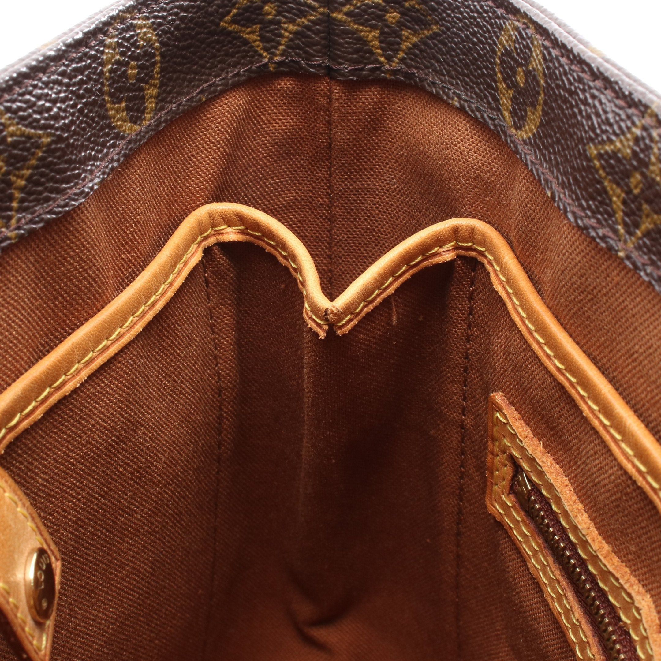 Louis Vuitton Louis Vuitton Vavin Pm Monogram Handbag Leather Brown Size ONE SIZE - 6 Thumbnail