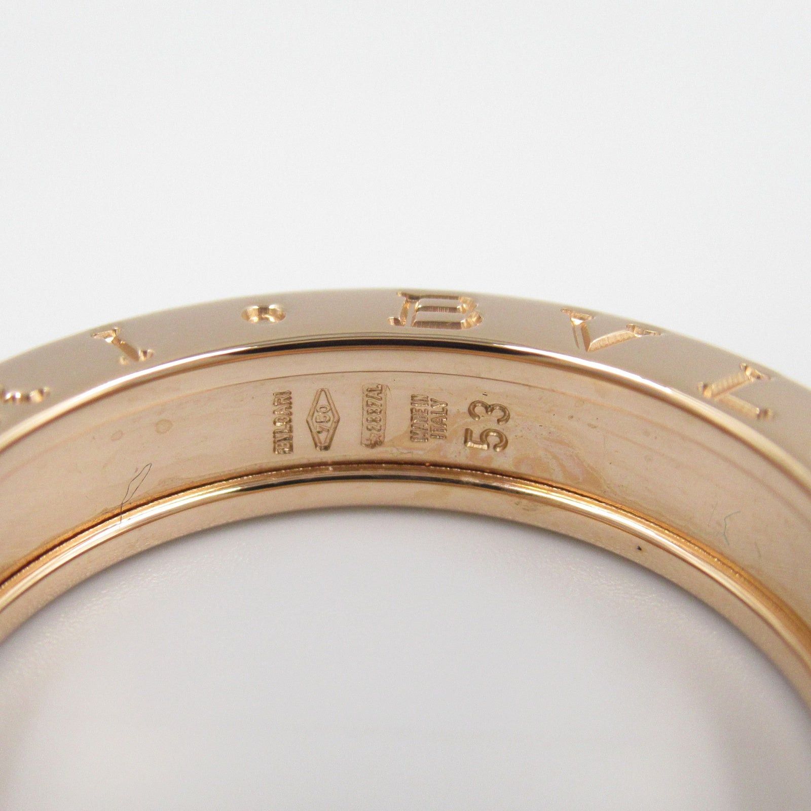 Bvlgari Bvlgari B Zero One Ring 1Belt K18Pg (Pink Gold) Gold Size ONE SIZE - 4 Thumbnail