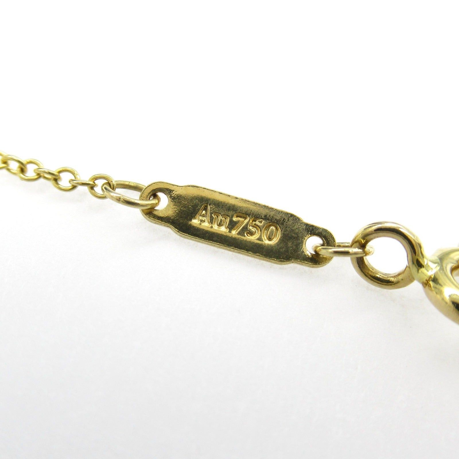 Tiffany & Co. Tiffany Co T-Smile Mini Necklace K18 (Yellow Gold) Diamond Gold Size ONE SIZE - 5 Thumbnail