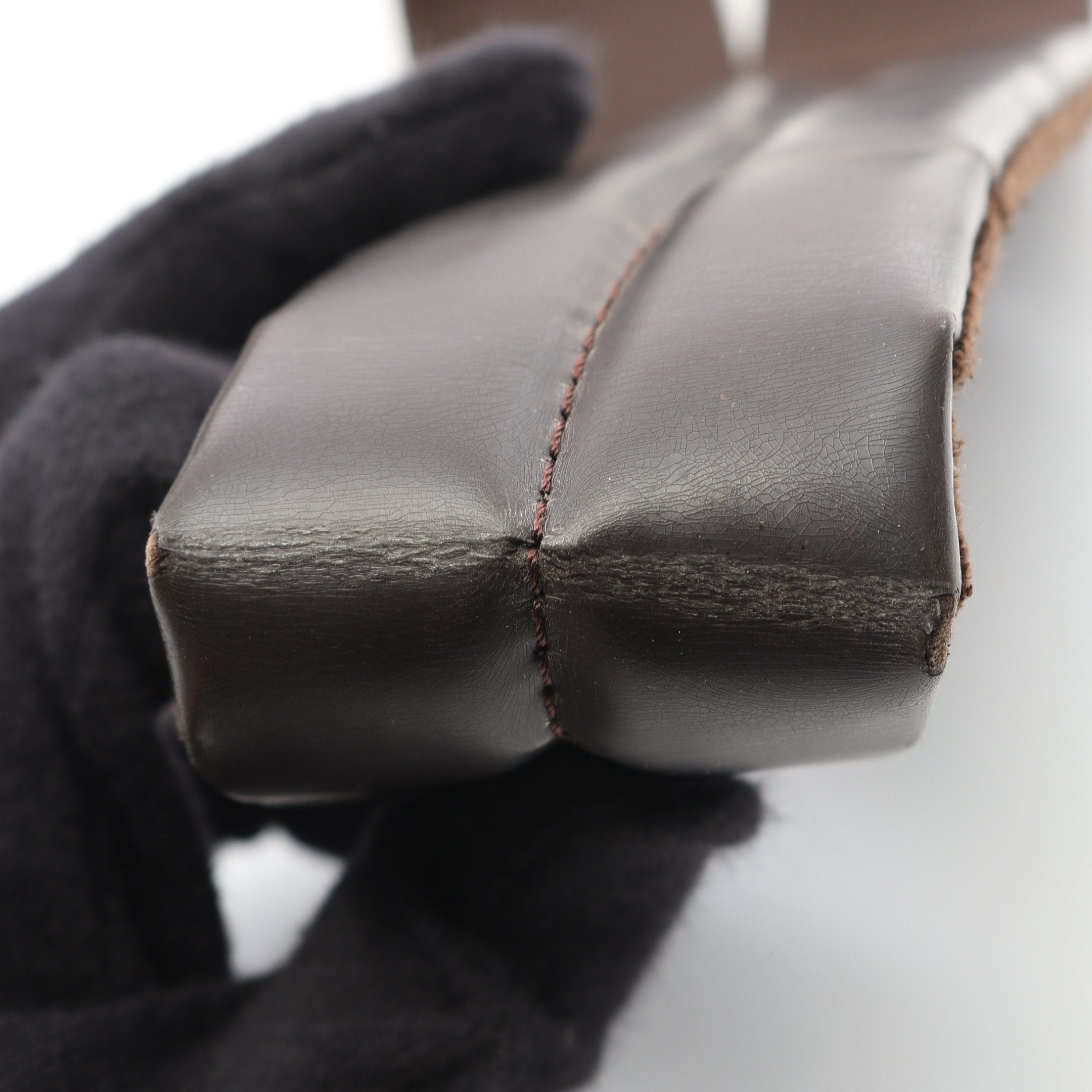Louis Vuitton Louis Vuitton Bobby Monogram Glace Cafe Shoulder Bag Leather Dark Brown Size ONE SIZE - 7 Thumbnail