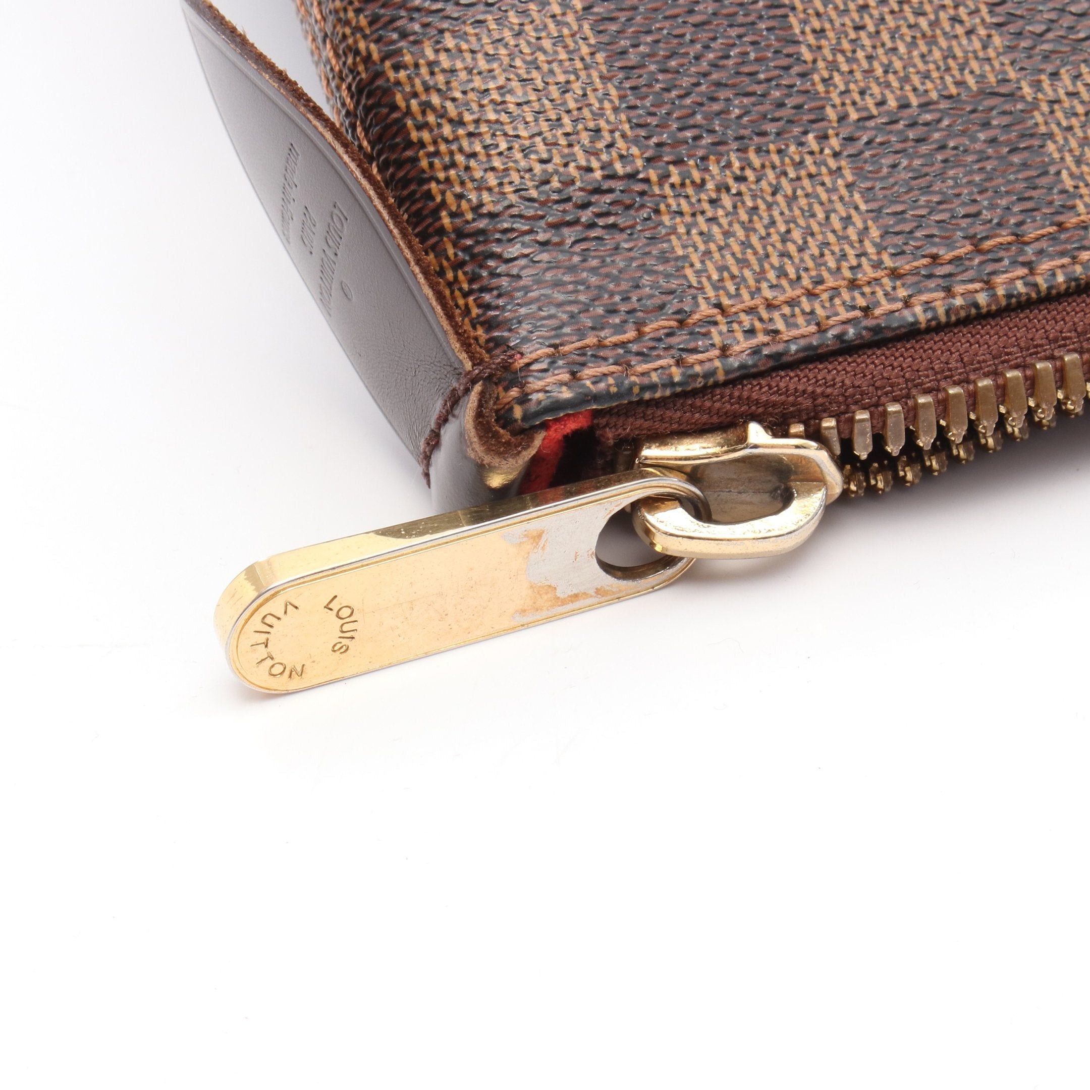 Louis Vuitton Louis Vuitton Saleya Mm Damier Ebene Handbag Tote Bag Leather Brown Size ONE SIZE - 7 Thumbnail