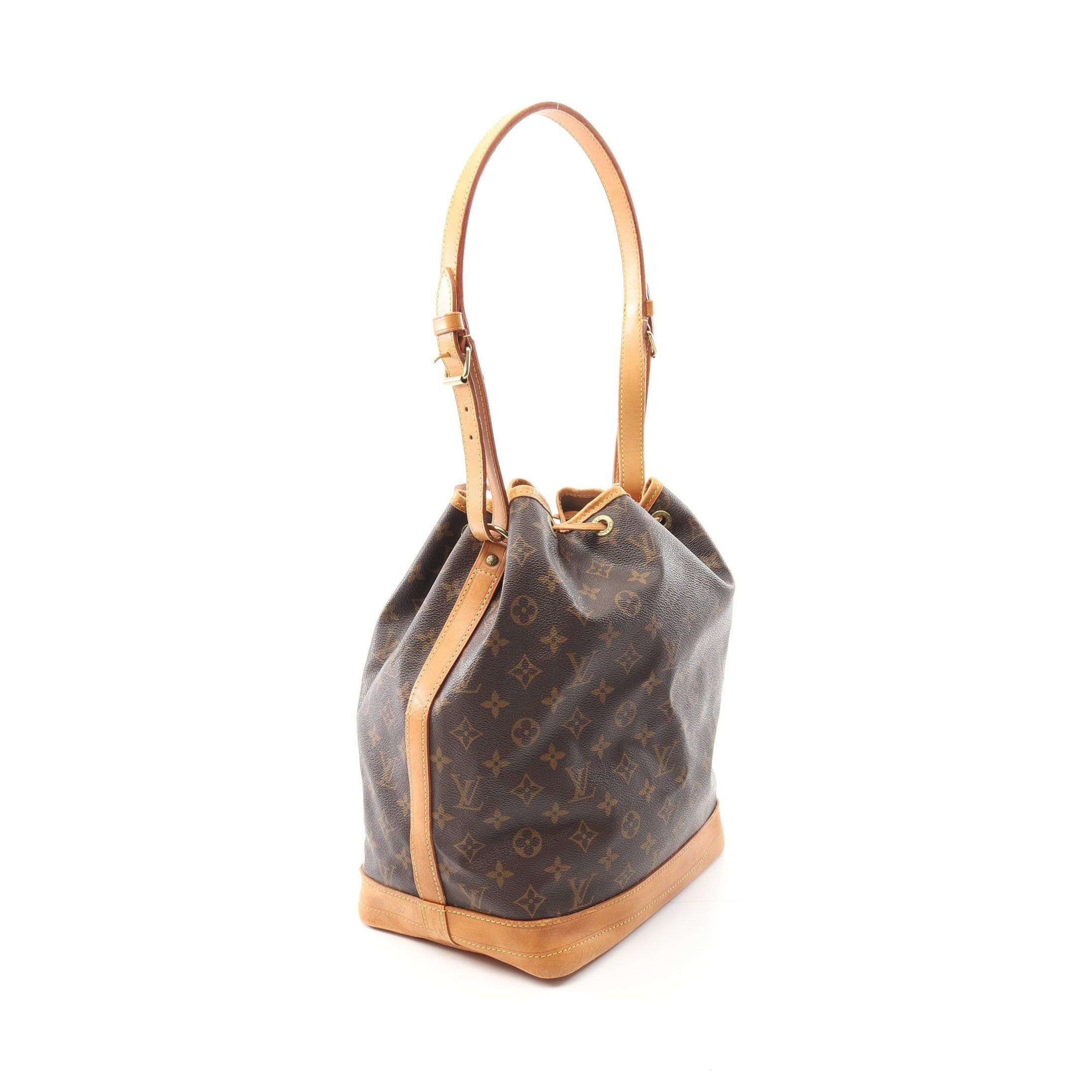 Louis Vuitton Louis Vuitton Noe Monogram Shoulder Bag Leather Brown Size ONE SIZE - 2 Thumbnail