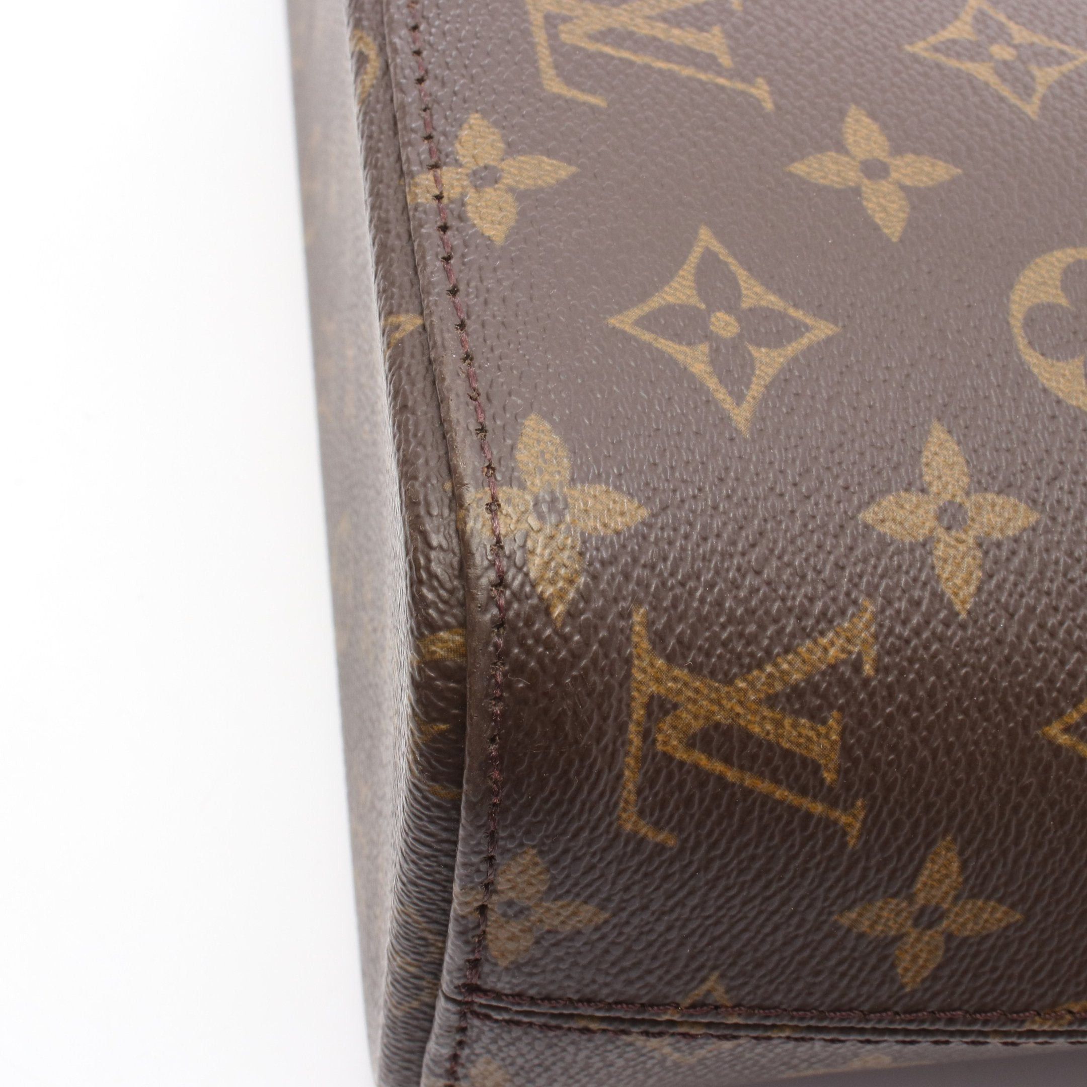Louis Vuitton Louis Vuitton Luco Monogram Shoulder Bag Tote Leather Brown Size ONE SIZE - 8 Thumbnail