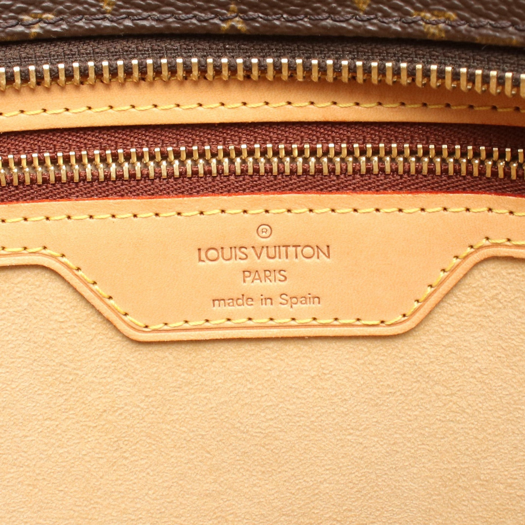 Louis Vuitton Louis Vuitton Luco Monogram Shoulder Bag Tote Leather Brown Size ONE SIZE - 4 Thumbnail