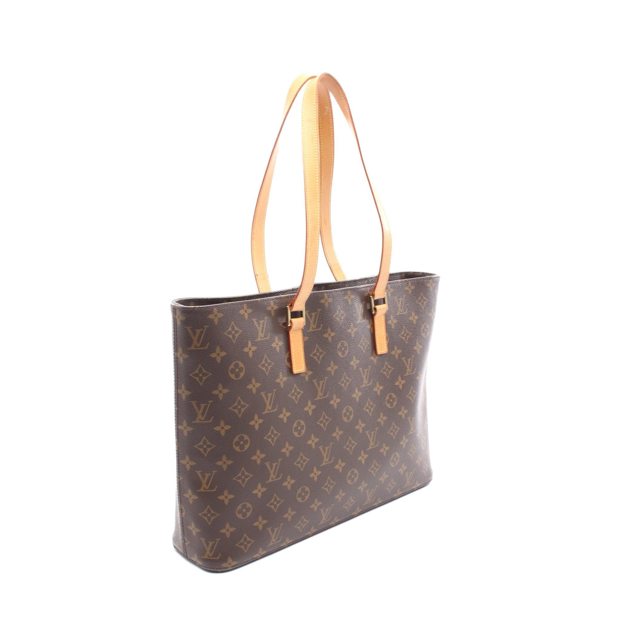 Louis Vuitton Louis Vuitton Luco Monogram Shoulder Bag Tote Leather Brown Size ONE SIZE - 2 Thumbnail