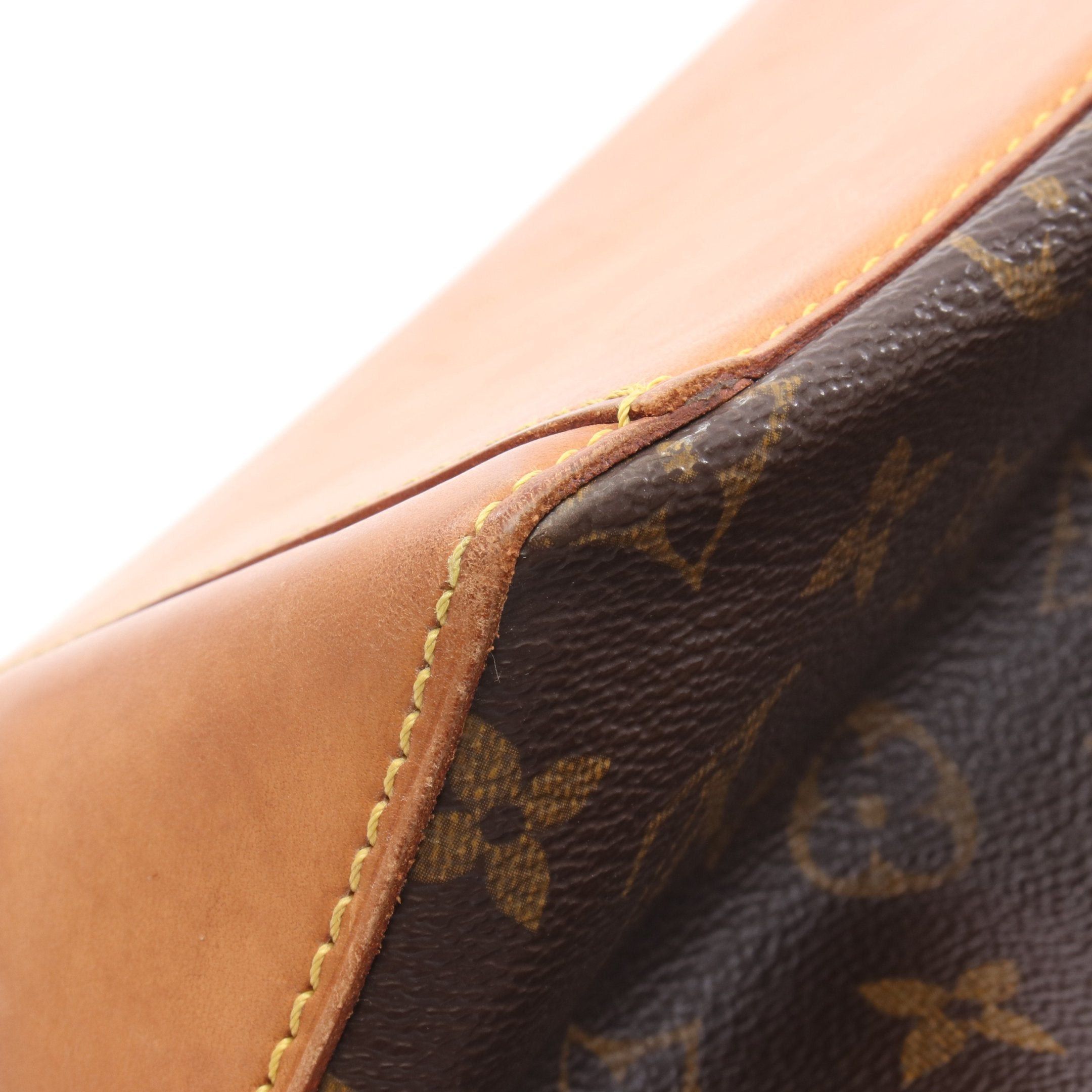 Louis Vuitton Louis Vuitton Cabas Piano Monogram Shoulder Bag Leather Brown Size ONE SIZE - 10 Thumbnail