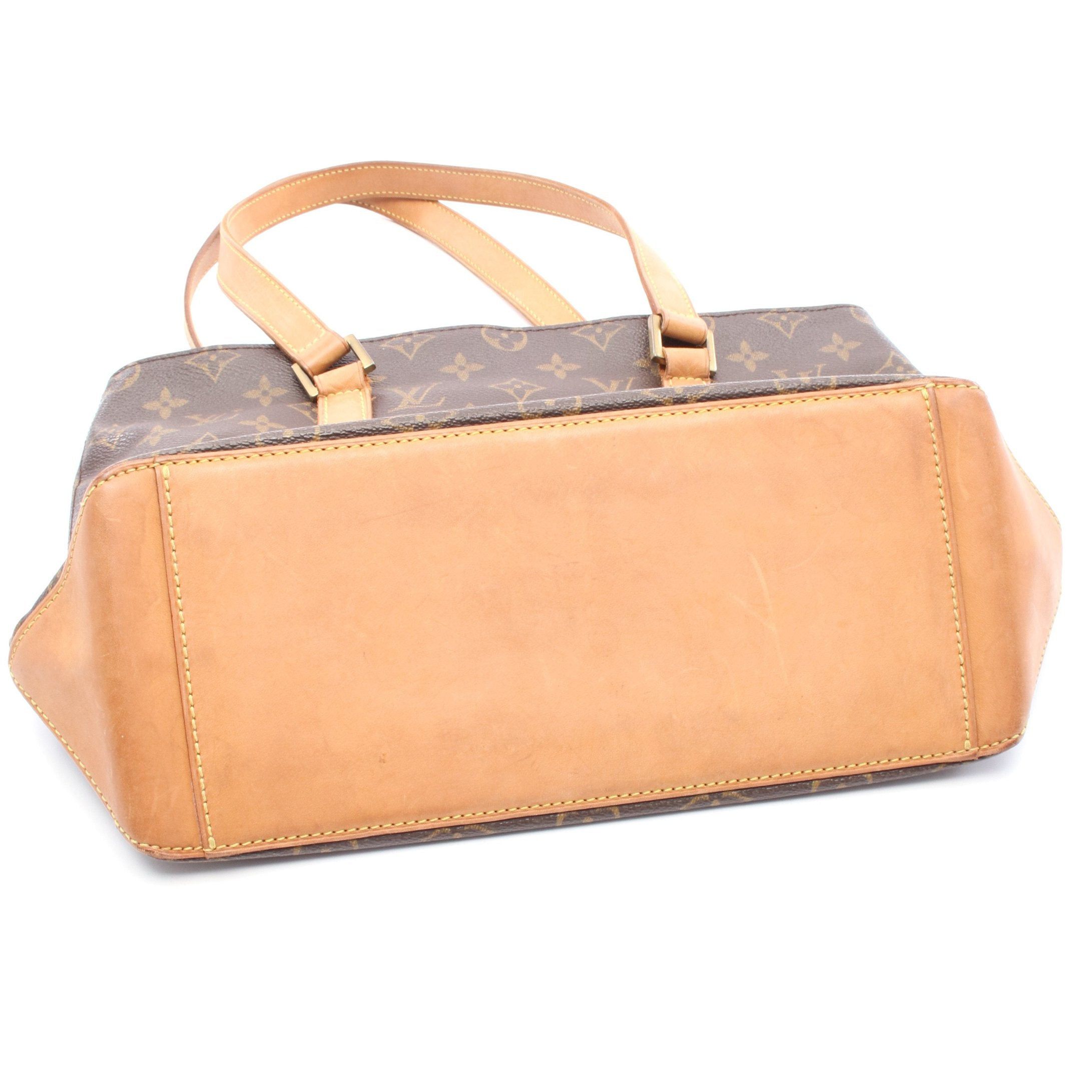 Louis Vuitton Louis Vuitton Cabas Piano Monogram Shoulder Bag Leather Brown Size ONE SIZE - 6 Thumbnail