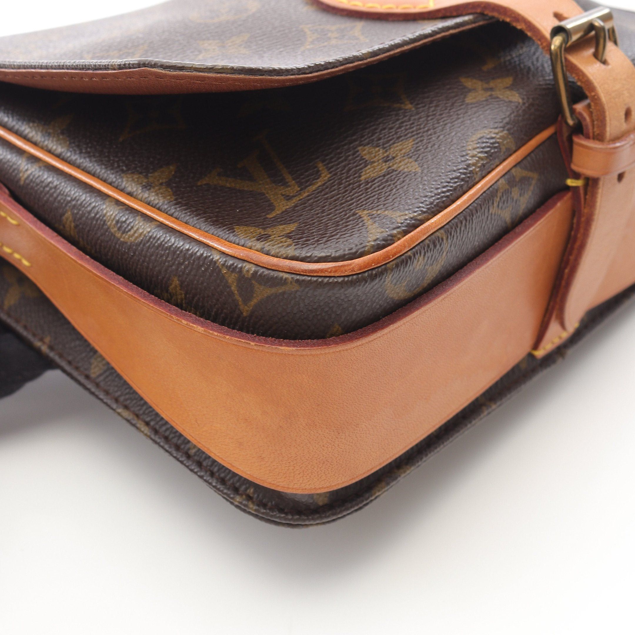 Louis Vuitton Louis Vuitton Cartesier Mm Monogram Shoulder Bag Leather Brown Size ONE SIZE - 8 Thumbnail