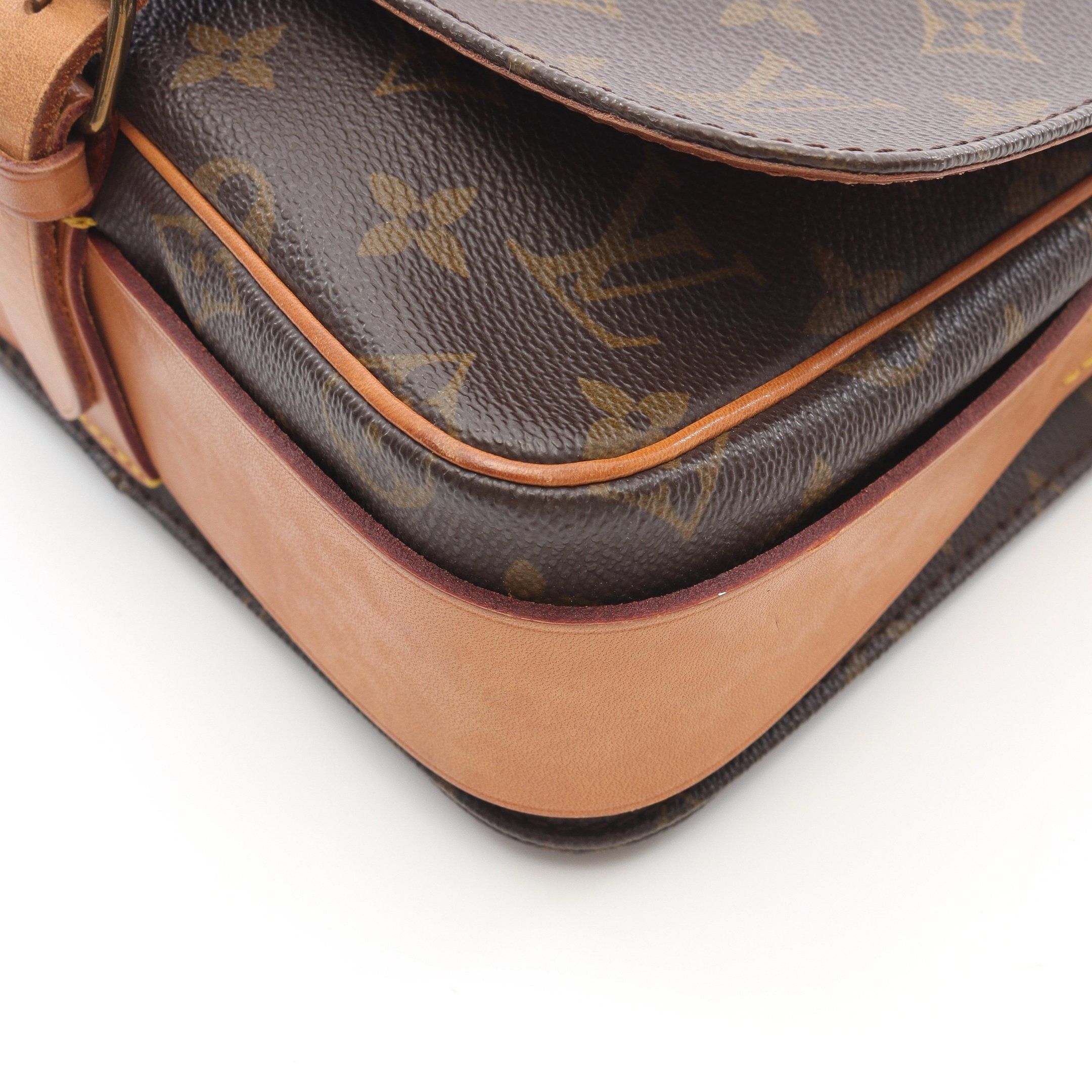Louis Vuitton Louis Vuitton Cartesier Mm Monogram Shoulder Bag Leather Brown Size ONE SIZE - 9 Thumbnail