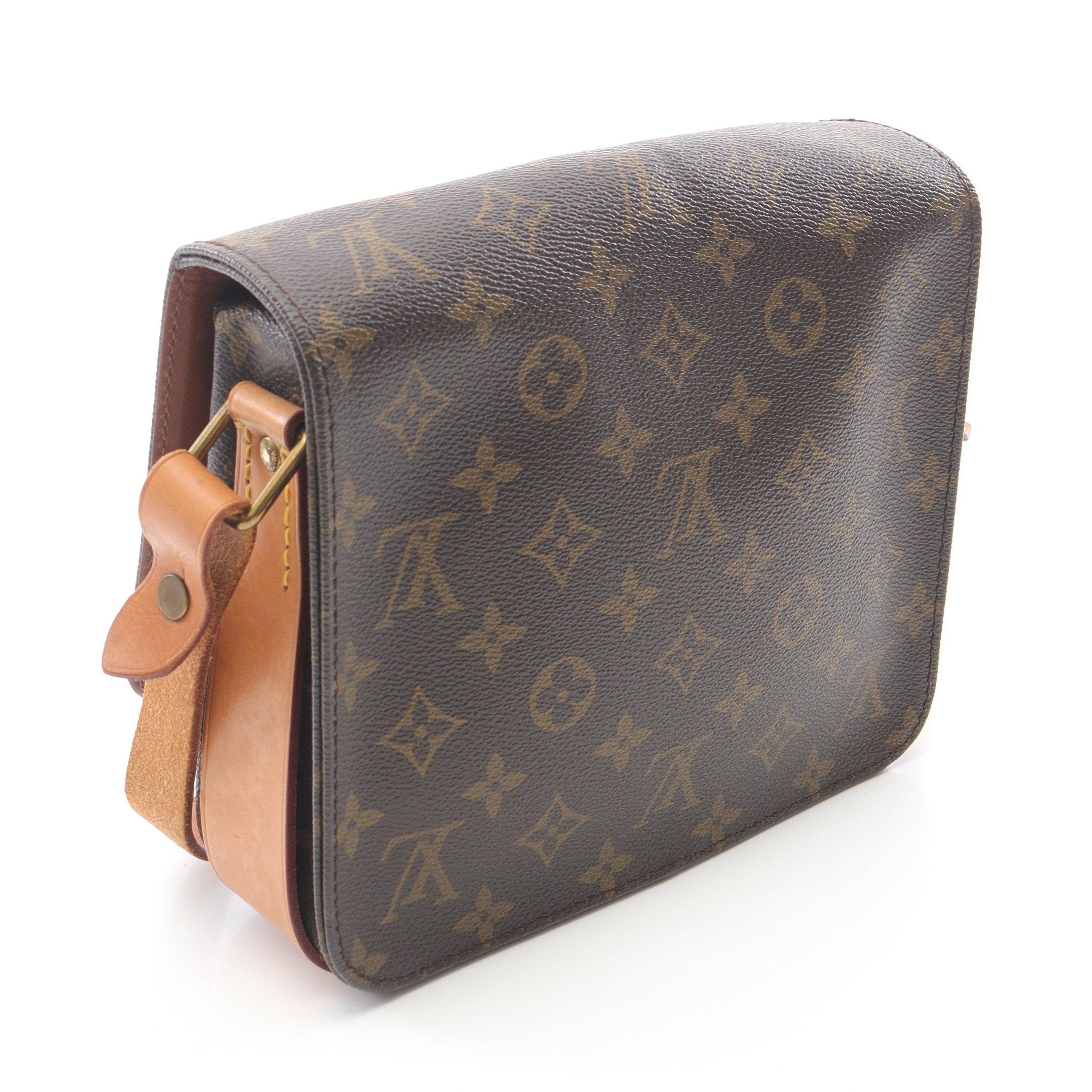 Louis Vuitton Louis Vuitton Cartesier Mm Monogram Shoulder Bag Leather Brown Size ONE SIZE - 2 Thumbnail
