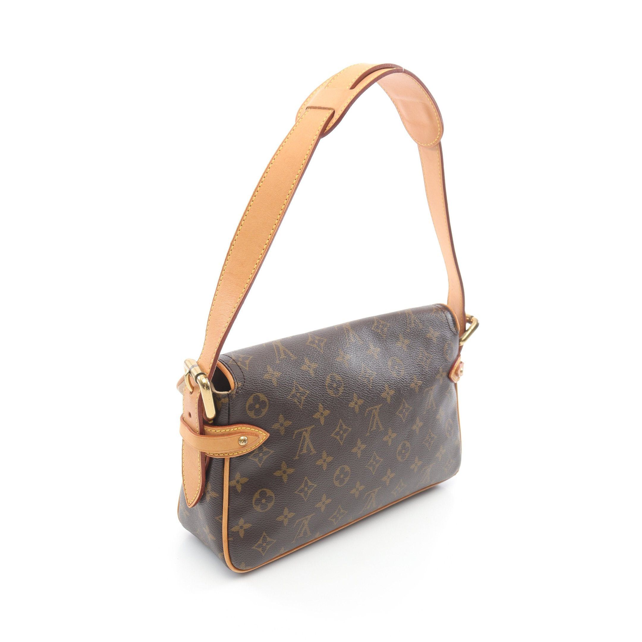 Louis Vuitton Louis Vuitton Hudson Pm Monogram Shoulder Bag Leather Brown Size ONE SIZE - 2 Thumbnail