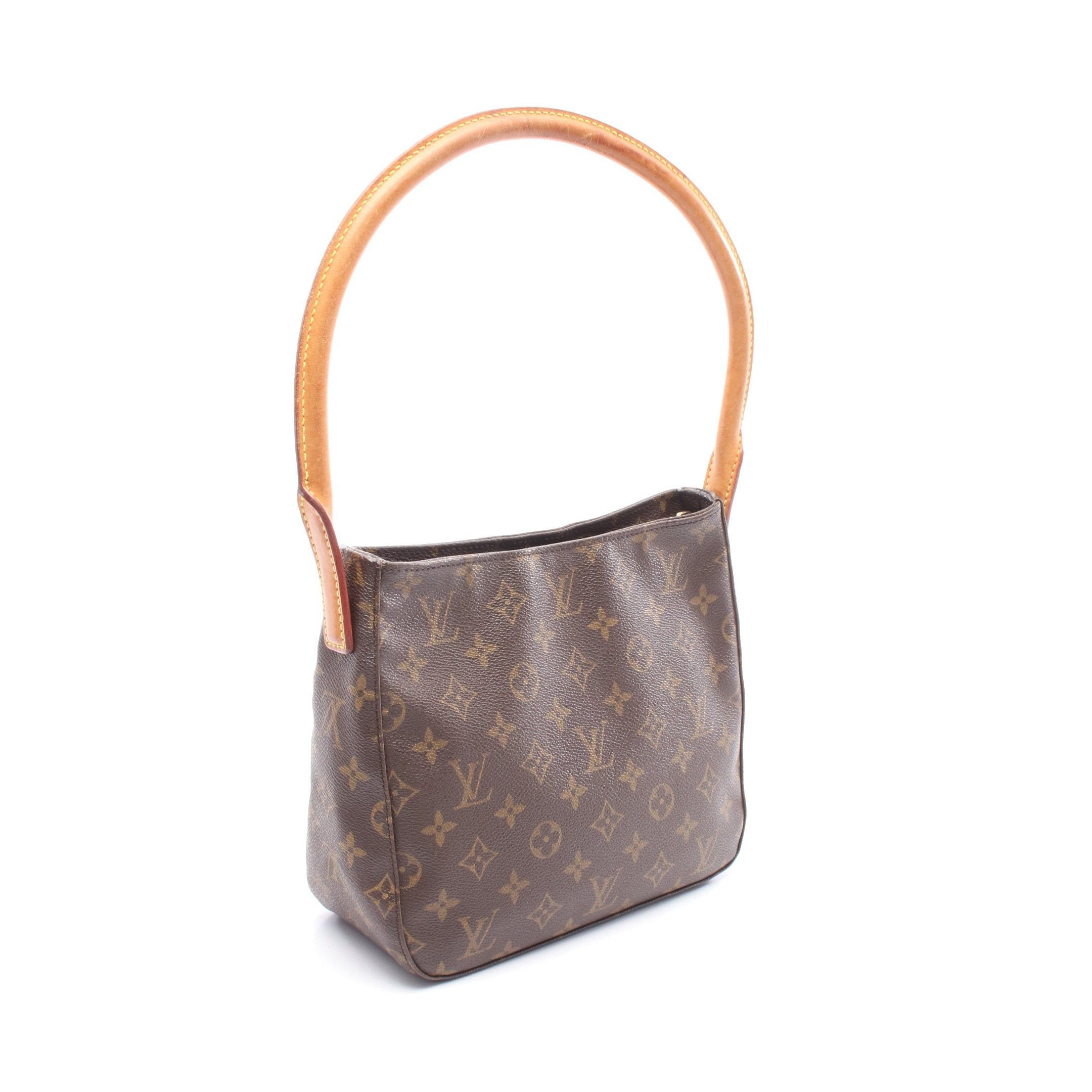 Louis Vuitton Louis Vuitton Looping Mm Monogram Shoulder Bag Leather Brown Size ONE SIZE - 2 Thumbnail