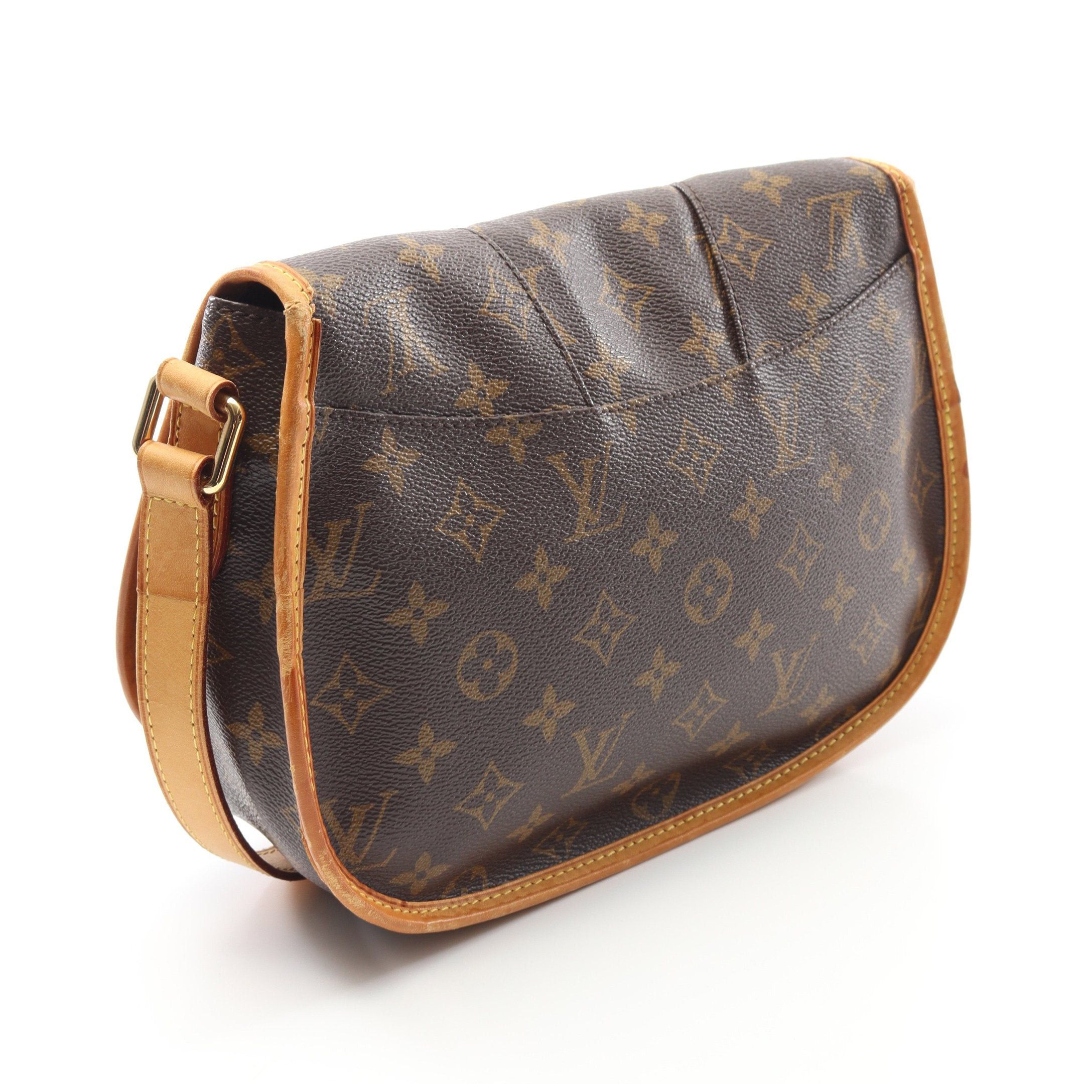Louis Vuitton Louis Vuitton Menilmontant Pm Monogram Shoulder Bag Leather Brown Size ONE SIZE - 2 Thumbnail
