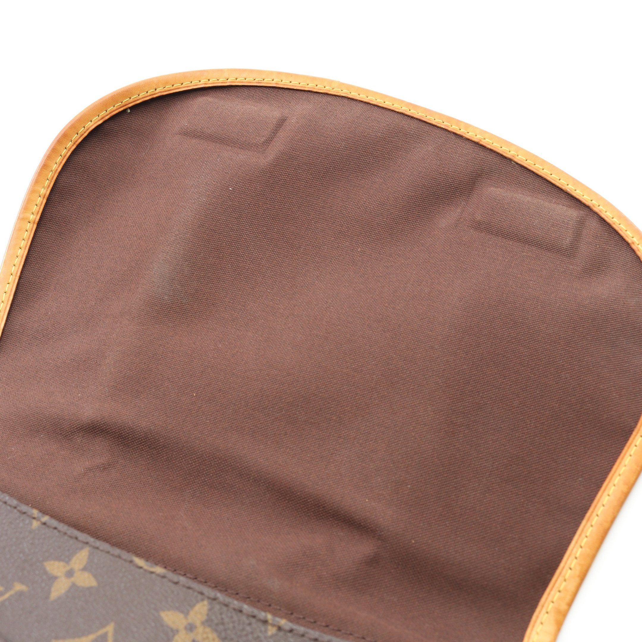 Louis Vuitton Louis Vuitton Menilmontant Pm Monogram Shoulder Bag Leather Brown Size ONE SIZE - 6 Thumbnail