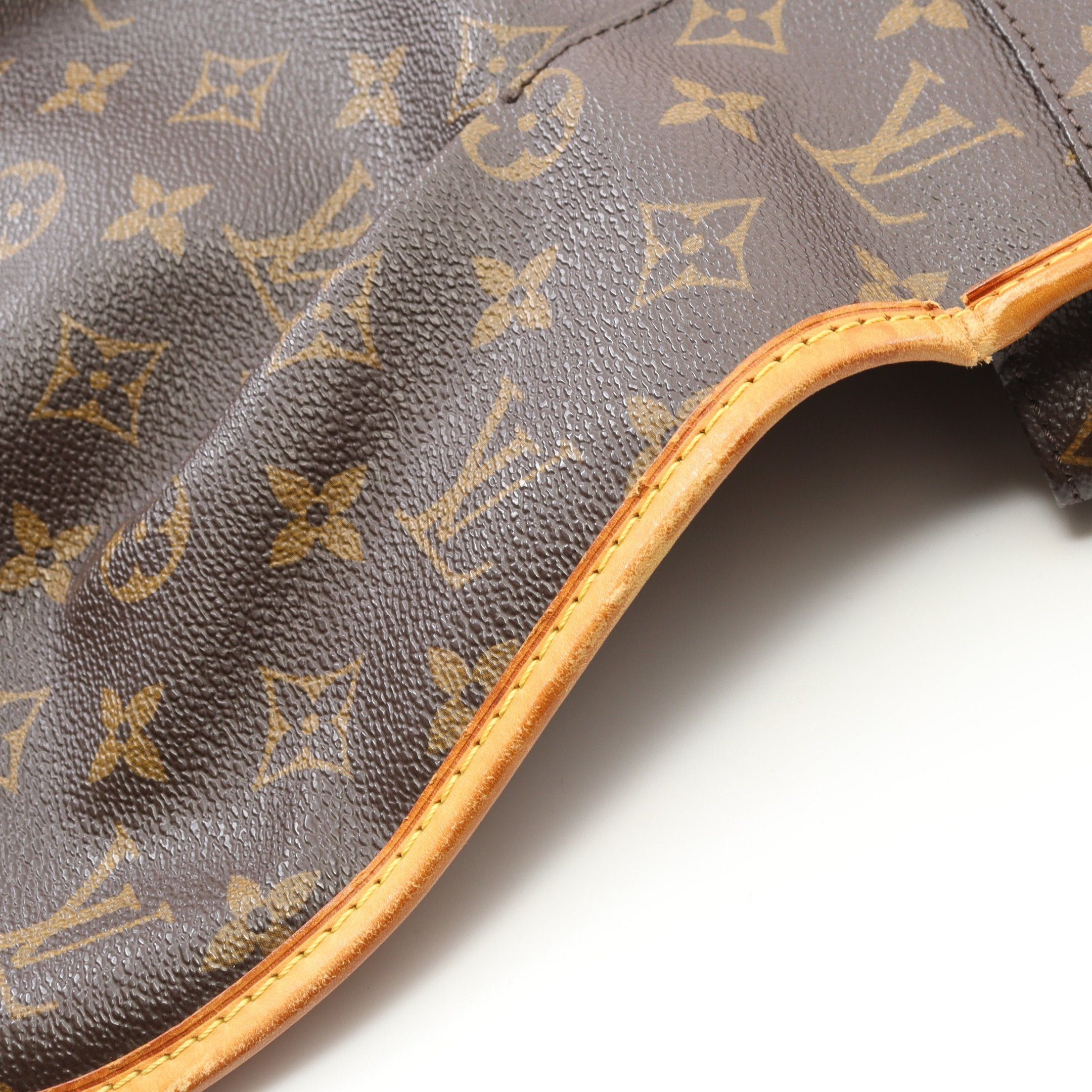 Louis Vuitton Louis Vuitton Menilmontant Pm Monogram Shoulder Bag Leather Brown Size ONE SIZE - 10 Thumbnail