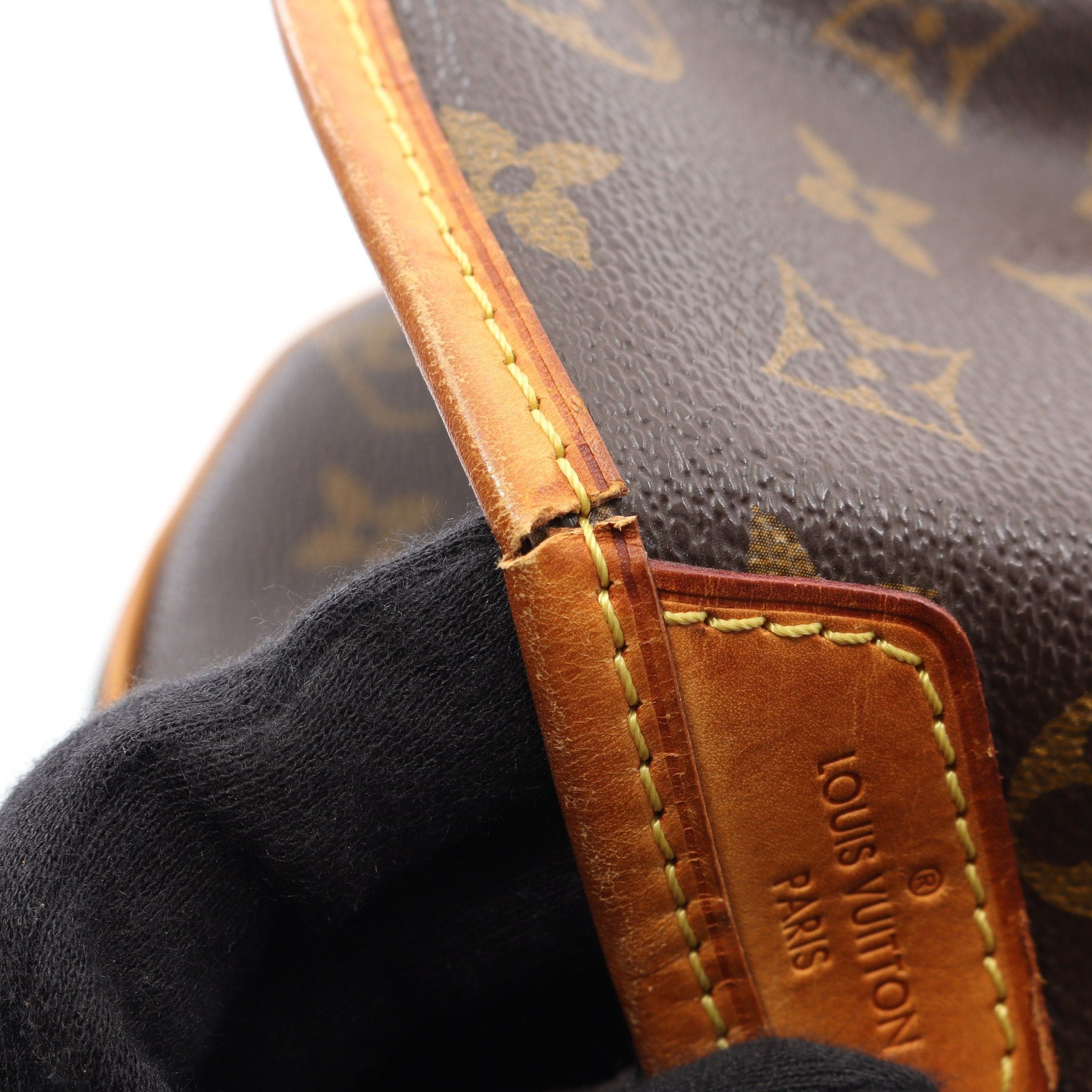 Louis Vuitton Louis Vuitton Menilmontant Pm Monogram Shoulder Bag Leather Brown Size ONE SIZE - 13 Thumbnail
