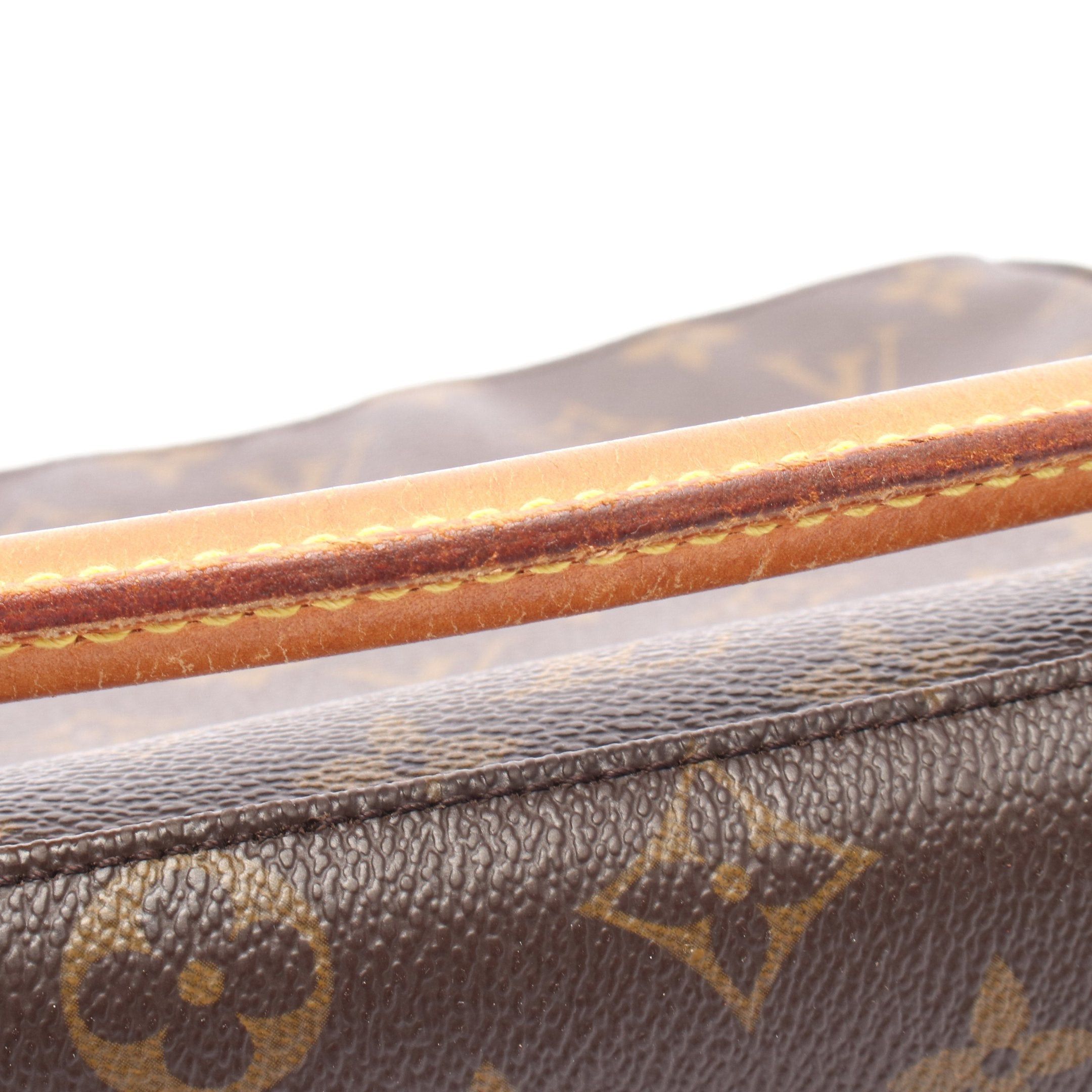 Louis Vuitton Louis Vuitton Looping Mm Monogram Shoulder Bag Leather Brown Size ONE SIZE - 10 Thumbnail