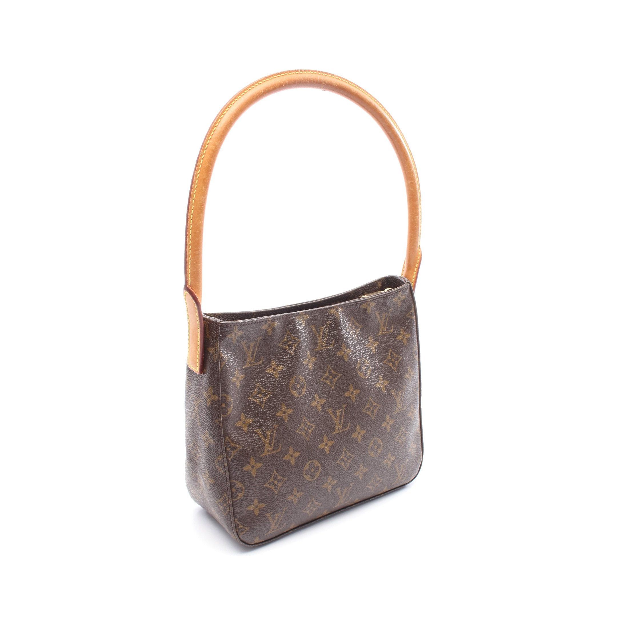 Louis Vuitton Louis Vuitton Looping Mm Monogram Shoulder Bag Leather Brown Size ONE SIZE - 2 Thumbnail
