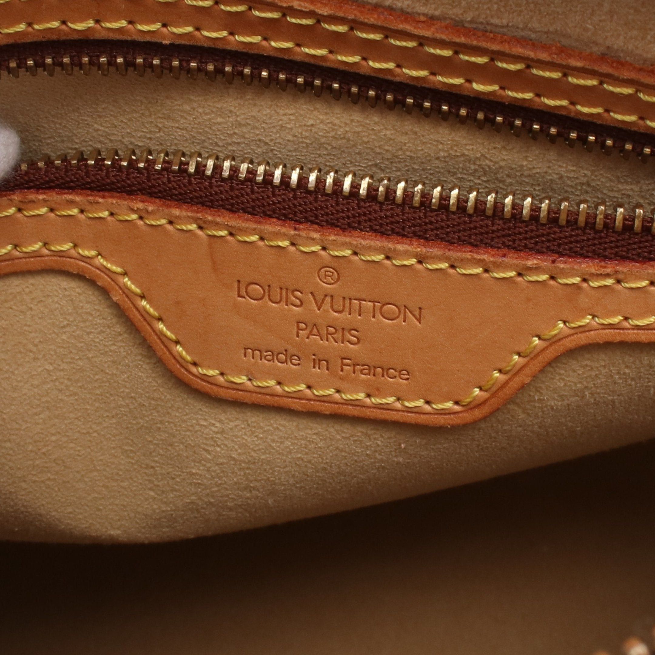 Louis Vuitton Louis Vuitton Looping Mm Monogram Shoulder Bag Leather Brown Size ONE SIZE - 4 Thumbnail