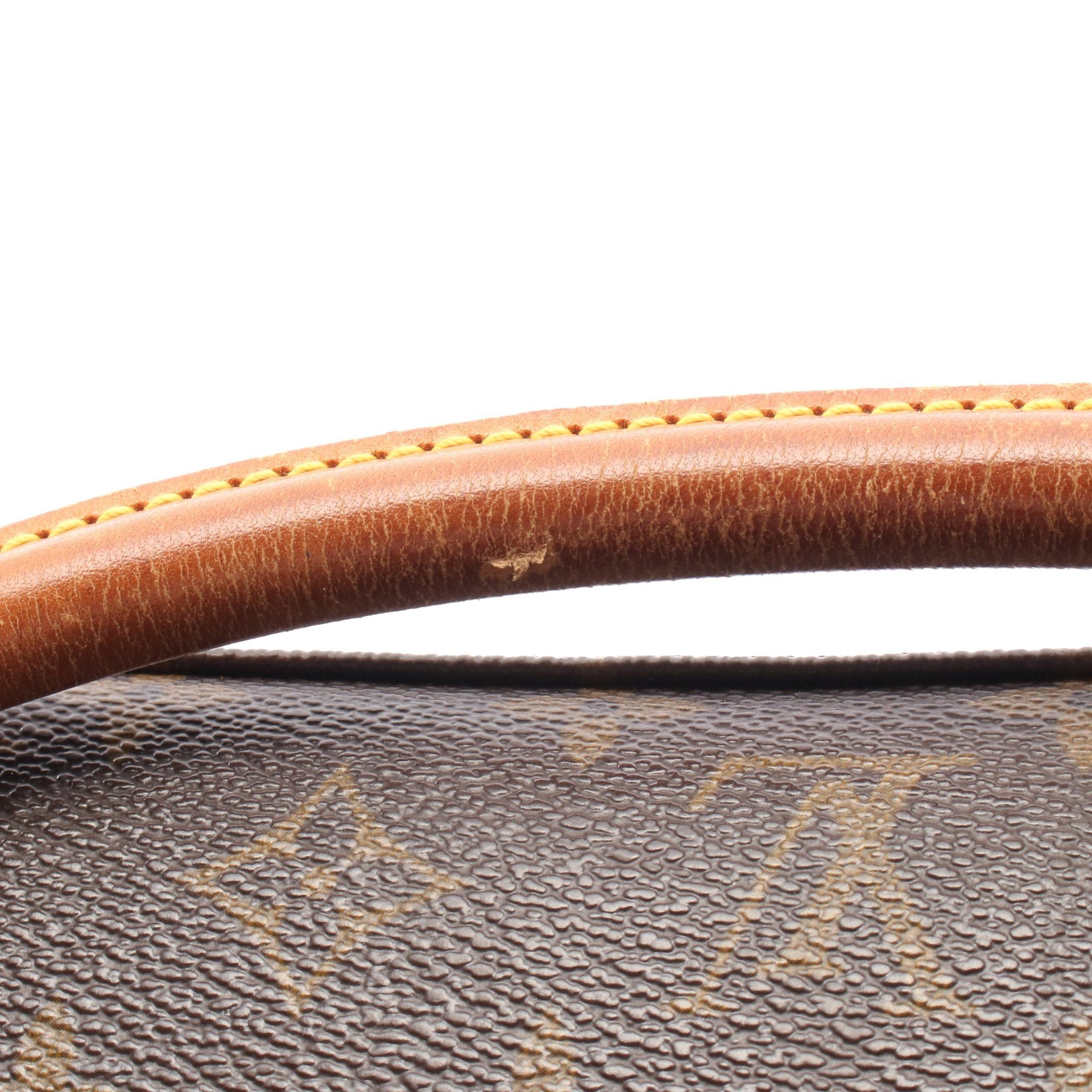 Louis Vuitton Louis Vuitton Looping Mm Monogram Shoulder Bag Leather Brown Size ONE SIZE - 7 Thumbnail