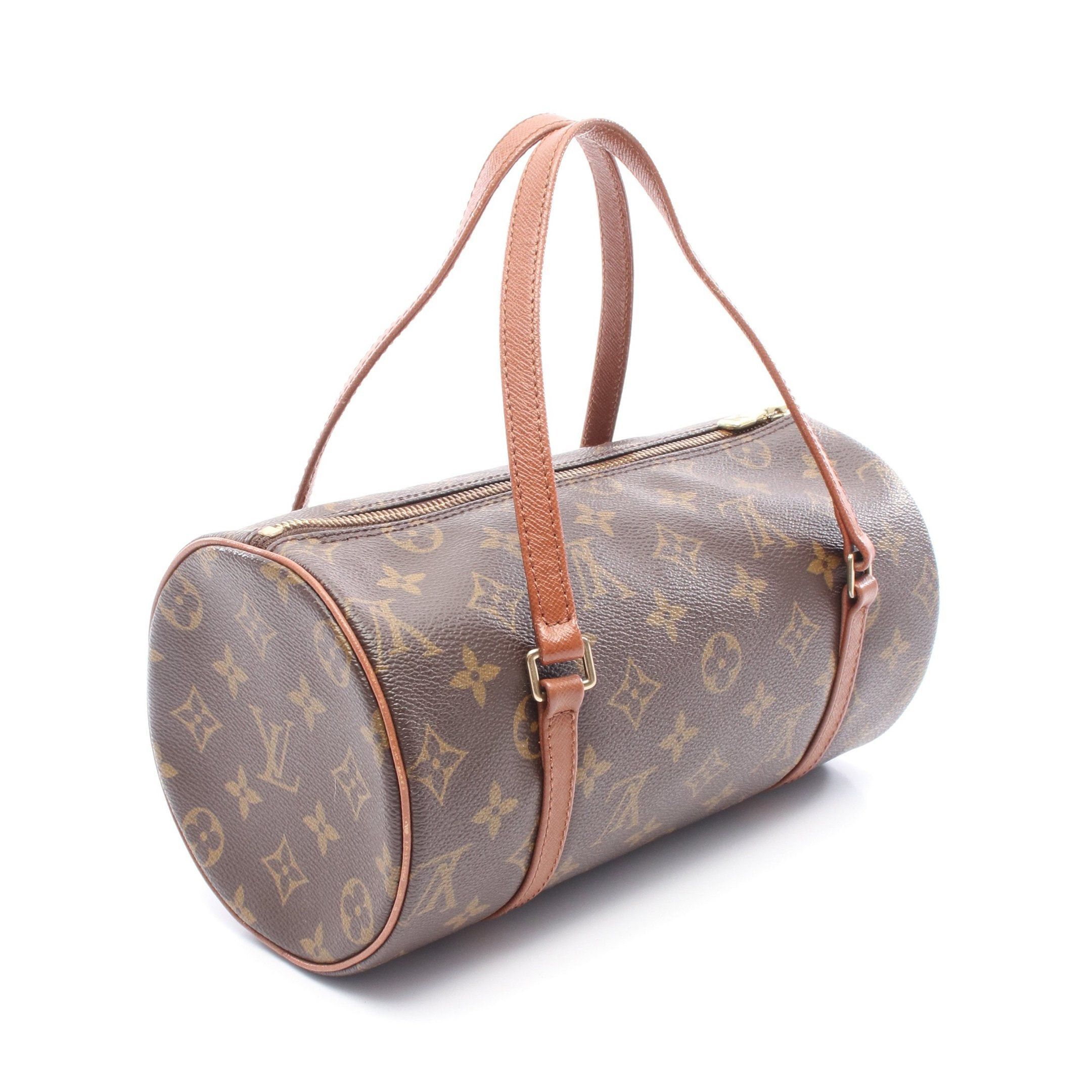 Louis Vuitton Louis Vuitton Papillon 26 Monogram Old Model Handbag Leather Brown Size ONE SIZE - 2 Thumbnail