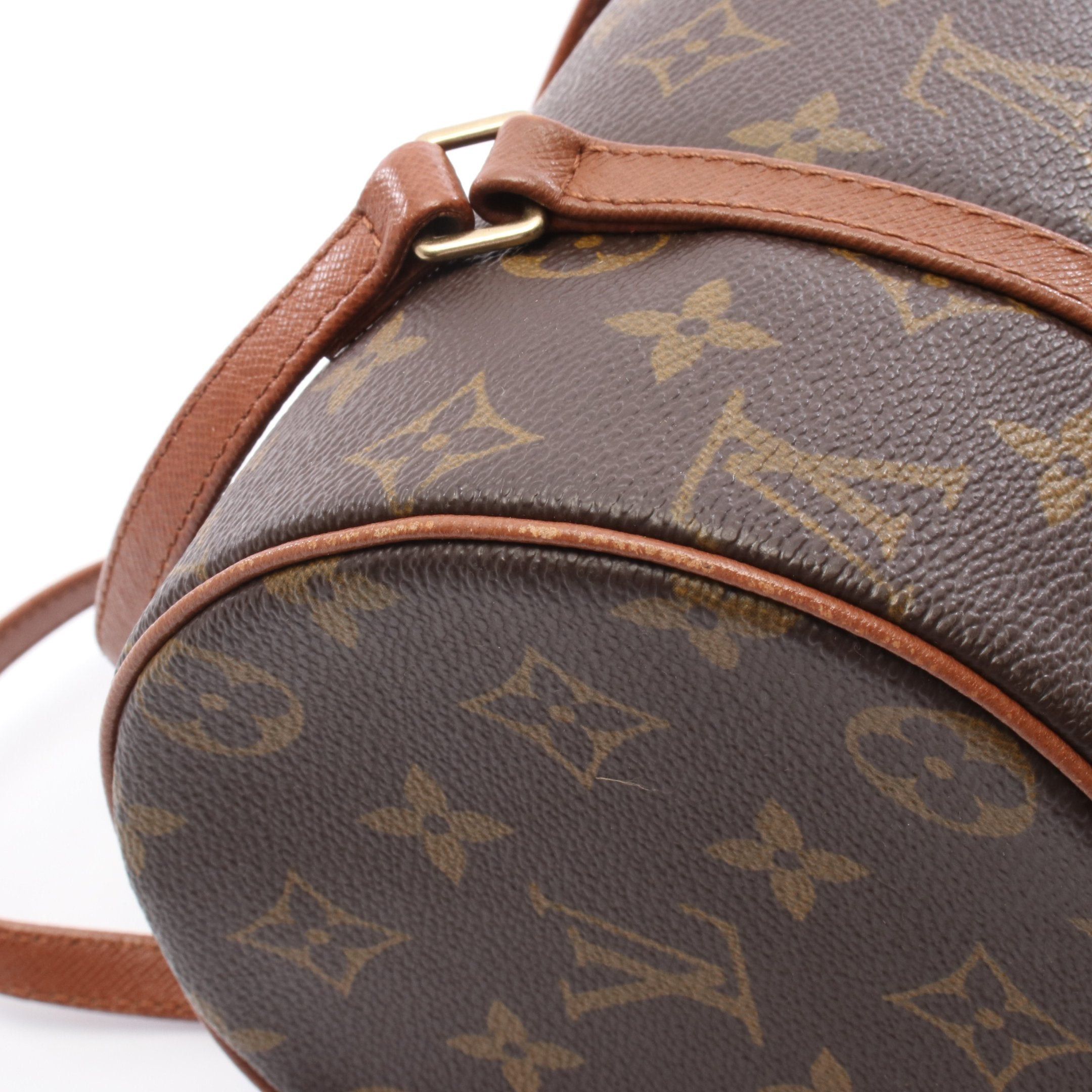 Louis Vuitton Louis Vuitton Papillon 26 Monogram Old Model Handbag Leather Brown Size ONE SIZE - 8 Thumbnail