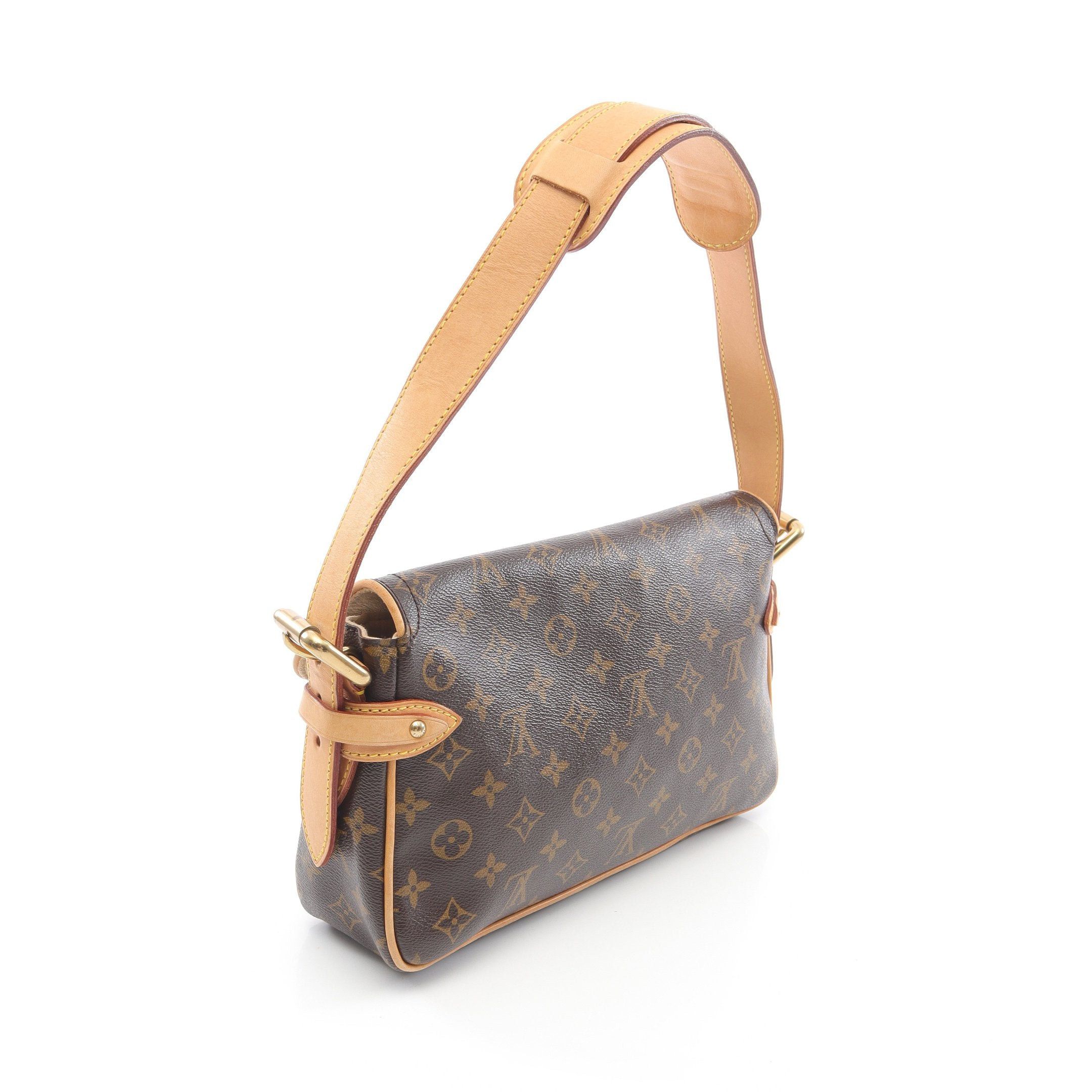 Louis Vuitton Louis Vuitton Hudson Pm Monogram Shoulder Bag Leather Brown Size ONE SIZE - 2 Thumbnail