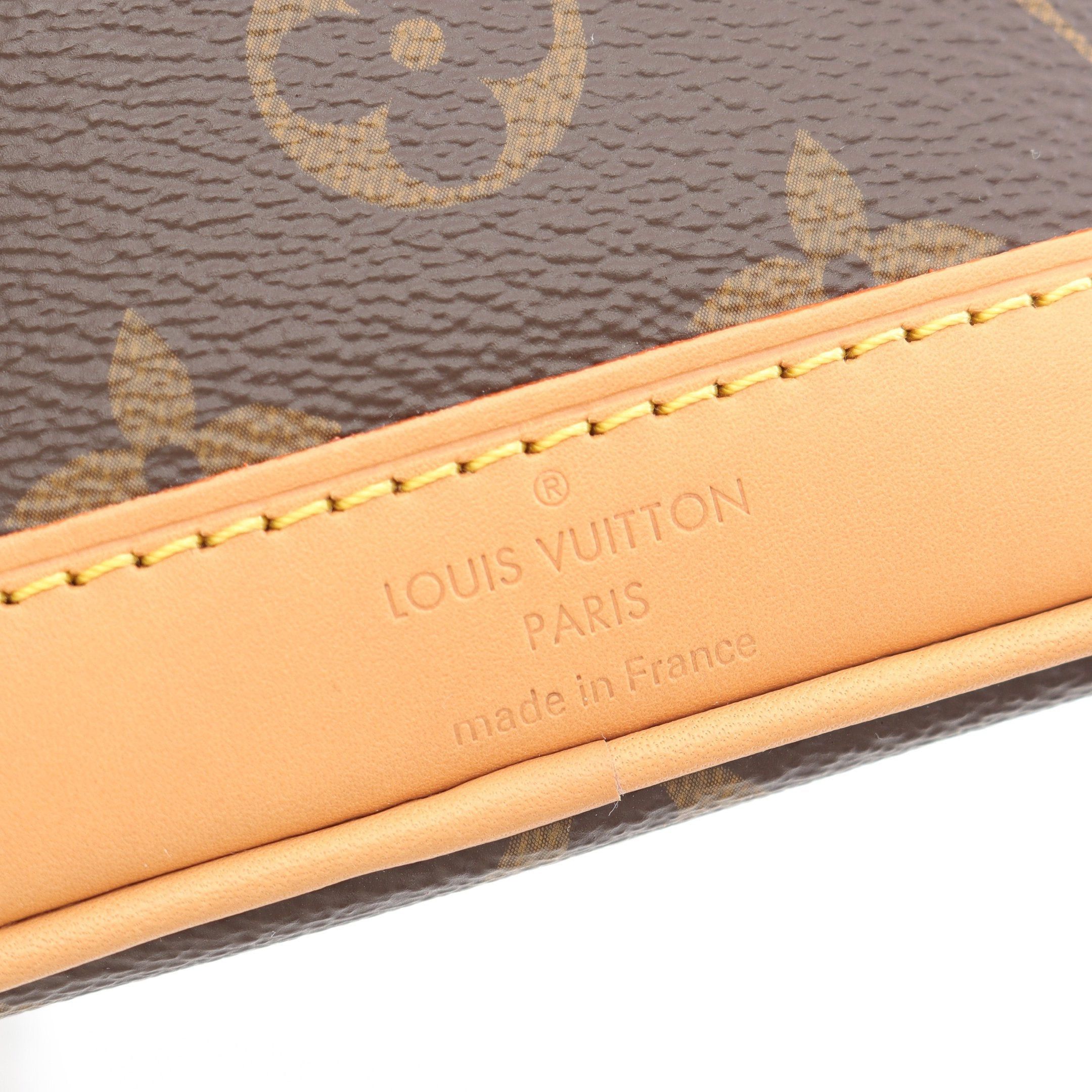 Louis Vuitton Louis Vuitton Nano Noe Monogram Handbag Leather Brown Size ONE SIZE - 4 Thumbnail