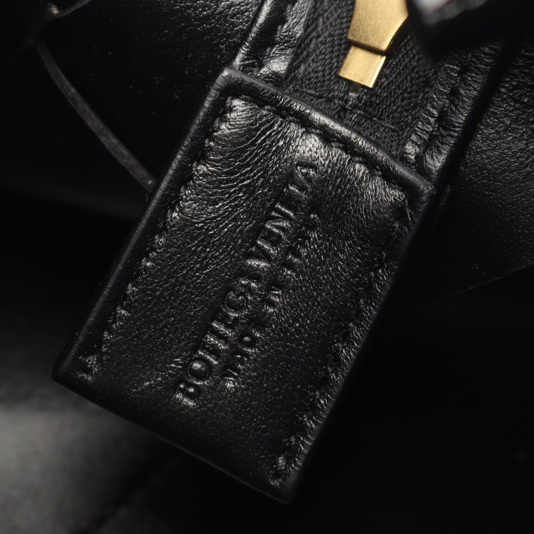 Bottega Veneta Bottega Veneta Small Cassette Camera Bag Shoulder Leather Black Size ONE SIZE - 4 Thumbnail