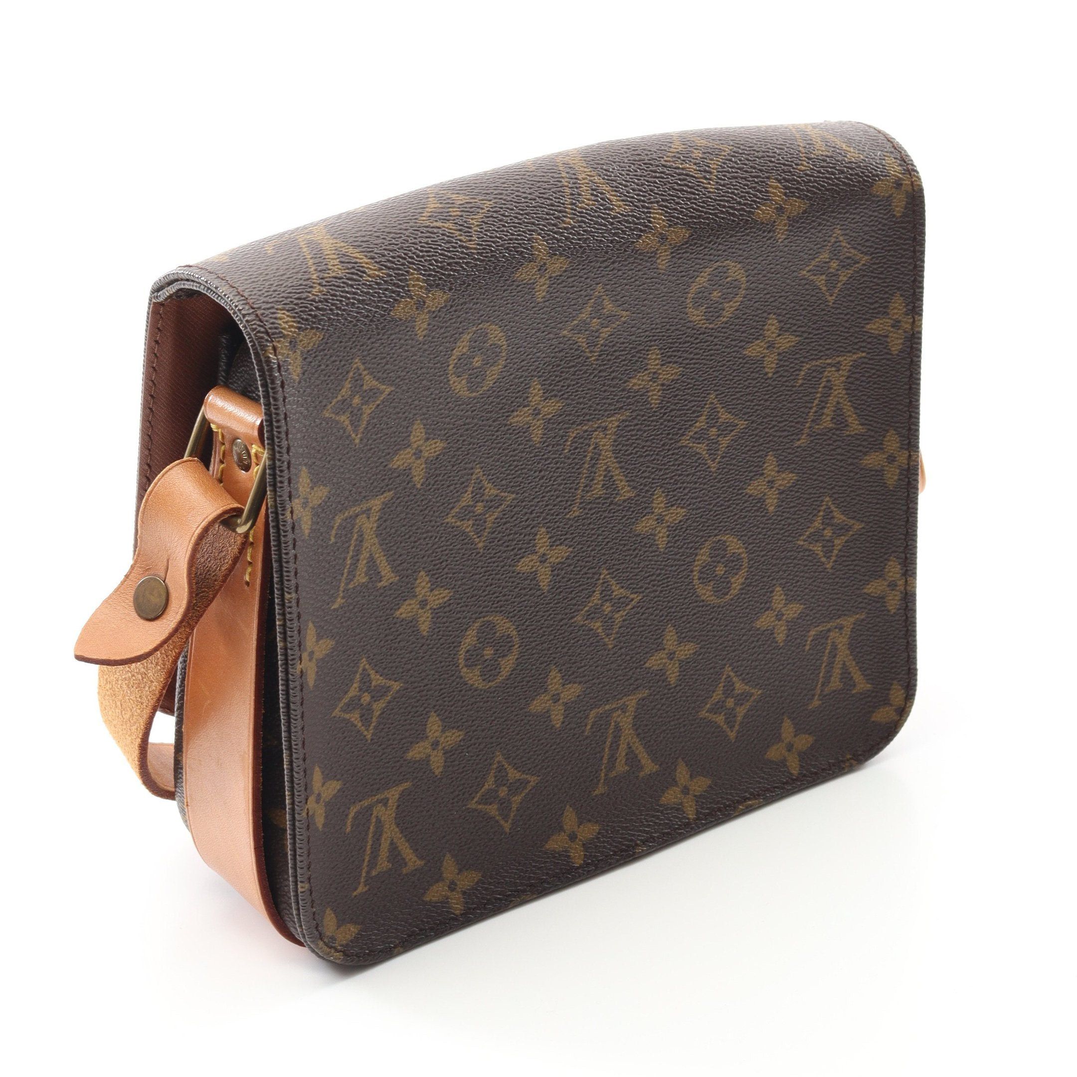 Louis Vuitton Louis Vuitton Cartesier Mm Monogram Shoulder Bag Leather Brown Size ONE SIZE - 2 Thumbnail