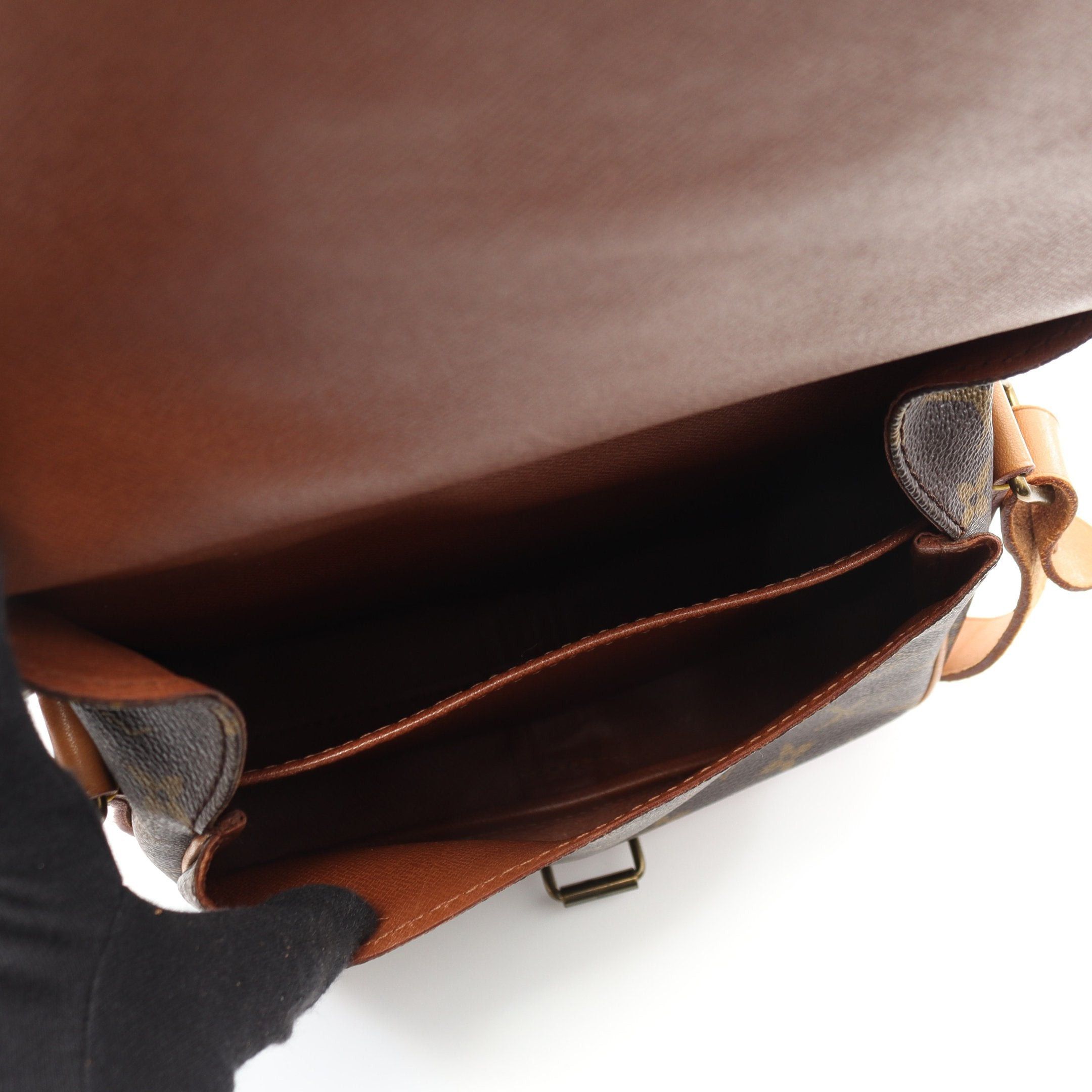 Louis Vuitton Louis Vuitton Cartesier Mm Monogram Shoulder Bag Leather Brown Size ONE SIZE - 3 Thumbnail