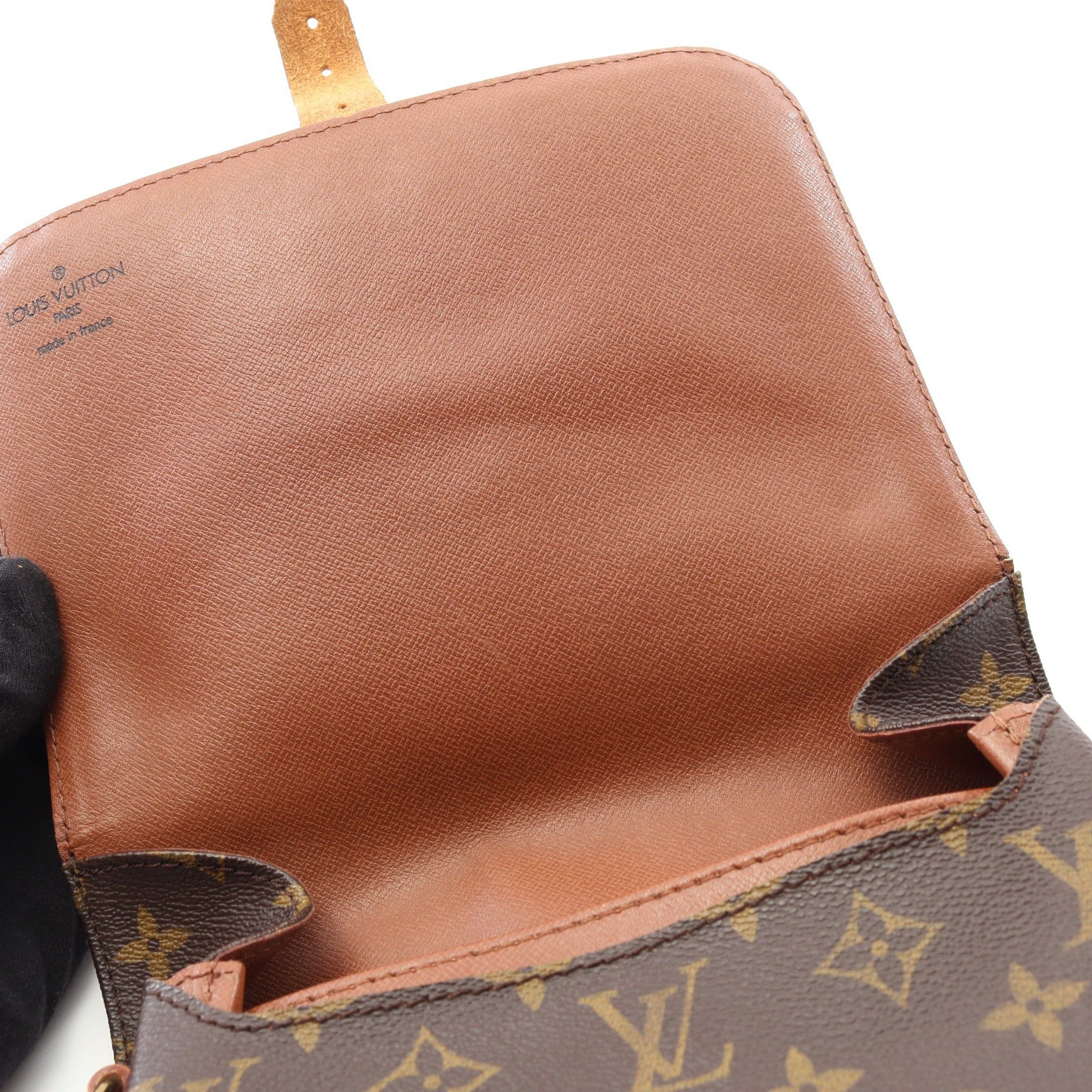 Louis Vuitton Louis Vuitton Cartesier Mm Monogram Shoulder Bag Leather Brown Size ONE SIZE - 6 Thumbnail