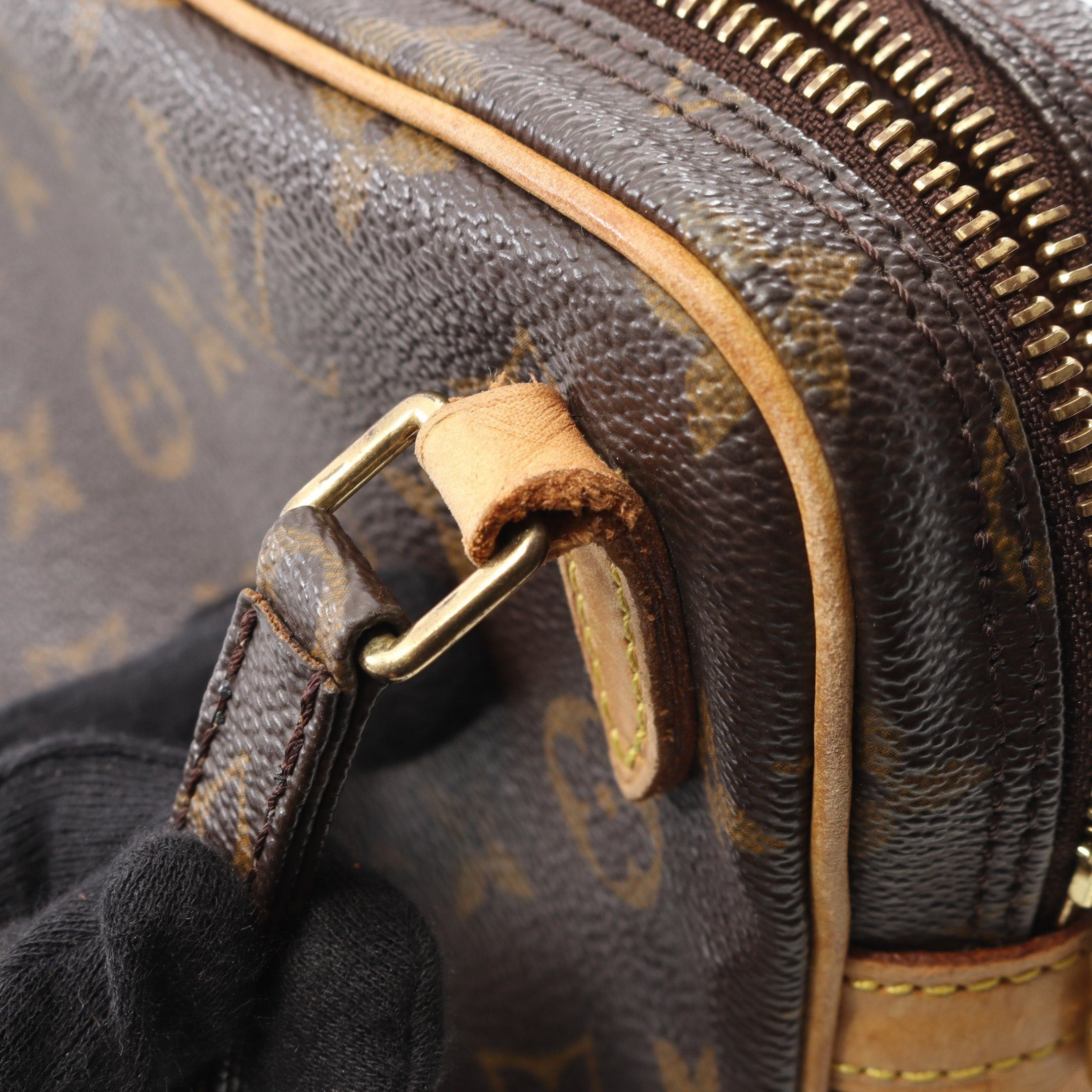 Louis Vuitton Louis Vuitton Marly Monogram Shoulder Bag Leather Brown Size ONE SIZE - 8 Thumbnail