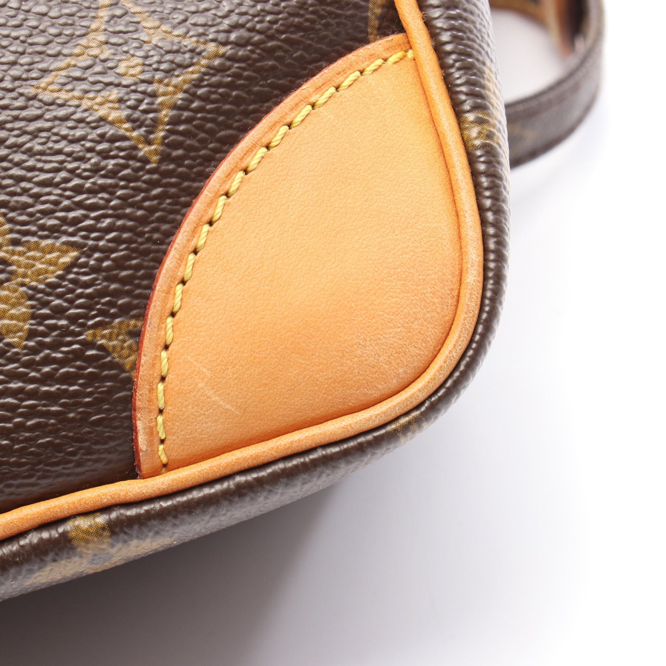 Louis Vuitton Louis Vuitton Amazon Monogram Shoulder Bag Leather Brown Size ONE SIZE - 8 Thumbnail