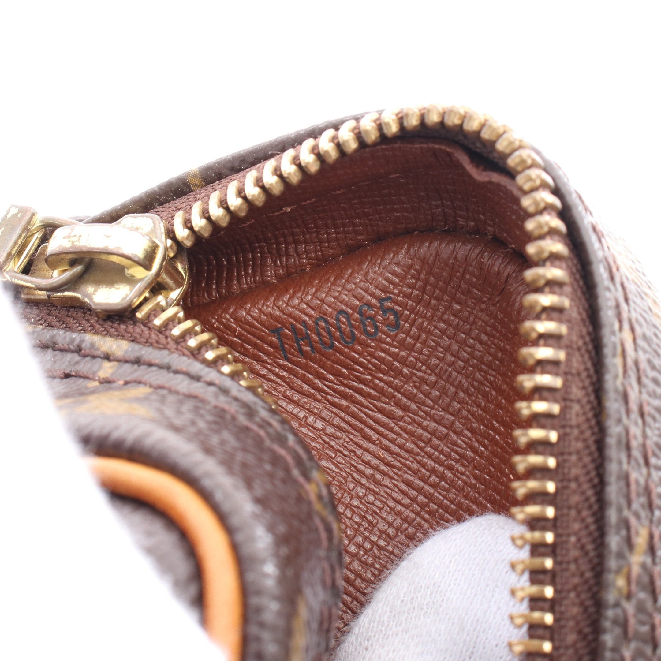 Louis Vuitton Louis Vuitton Amazon Monogram Shoulder Bag Leather Brown Size ONE SIZE - 5 Thumbnail