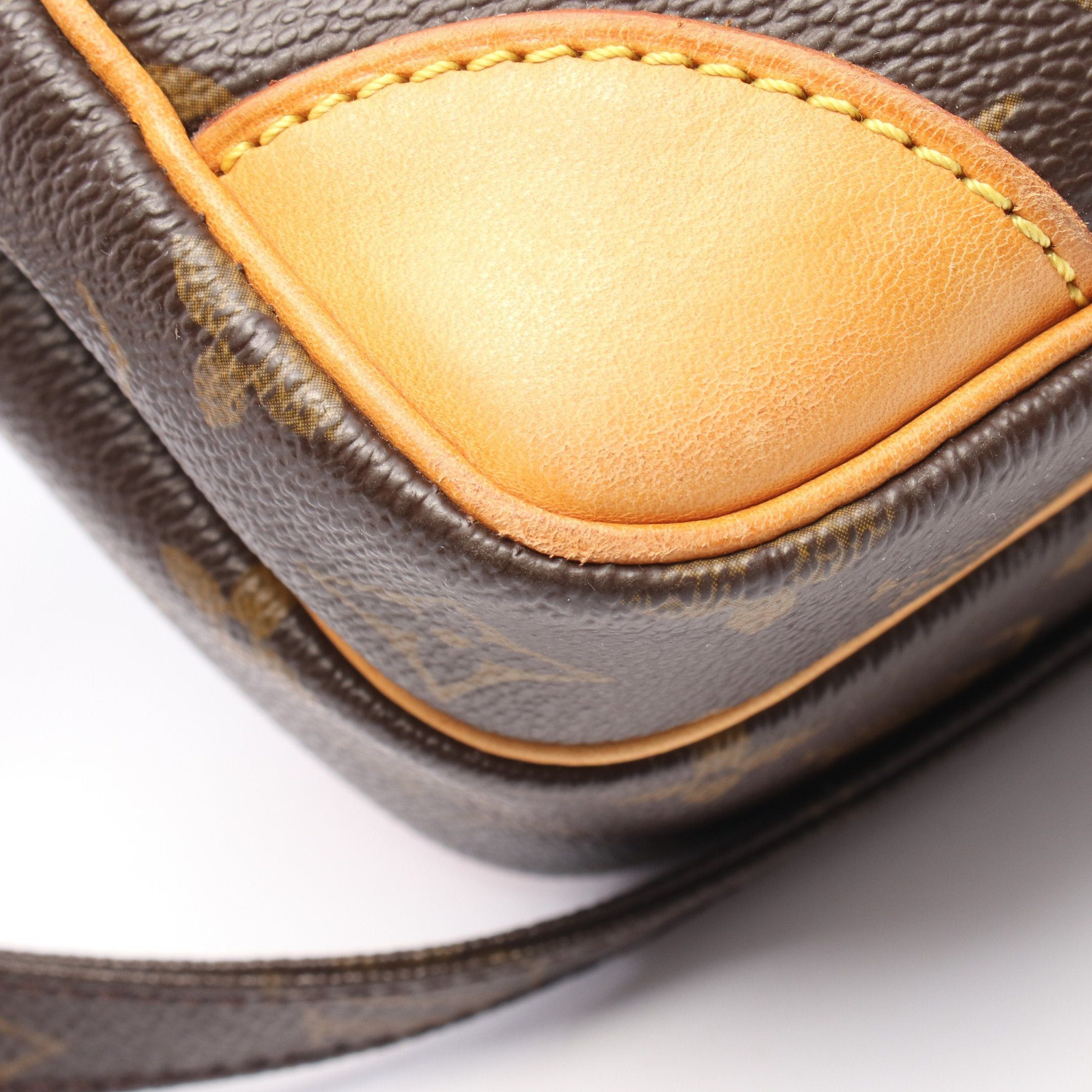 Louis Vuitton Louis Vuitton Amazon Monogram Shoulder Bag Leather Brown Size ONE SIZE - 7 Thumbnail