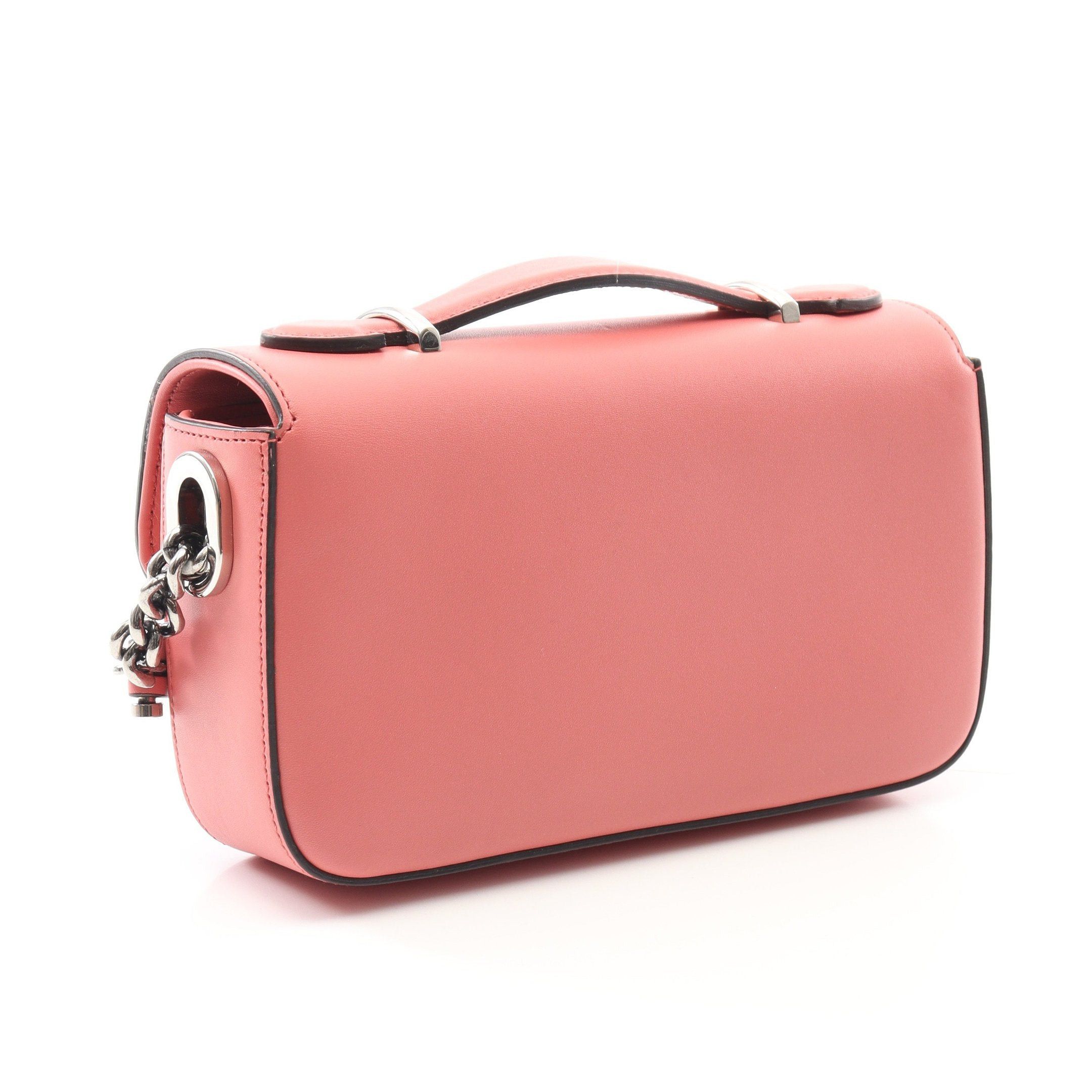 Gucci Gucci Double G Shoulder Bag Leather Pink Size ONE SIZE - 2 Thumbnail