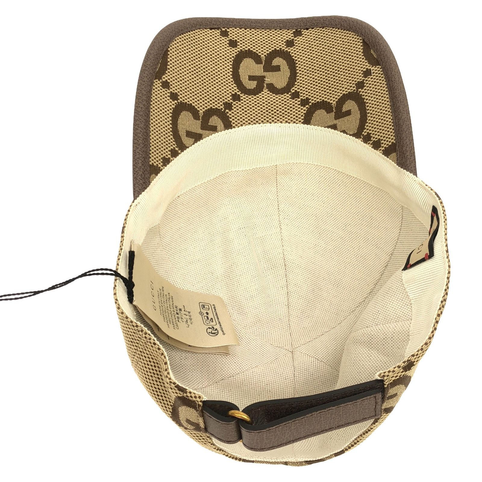Gucci Gucci Gucci Baseball Cap Cotton Cap Cotton Hats 6812643HAGJ2564L DUTY FREE for USA Size ONE SIZE - 4 Thumbnail