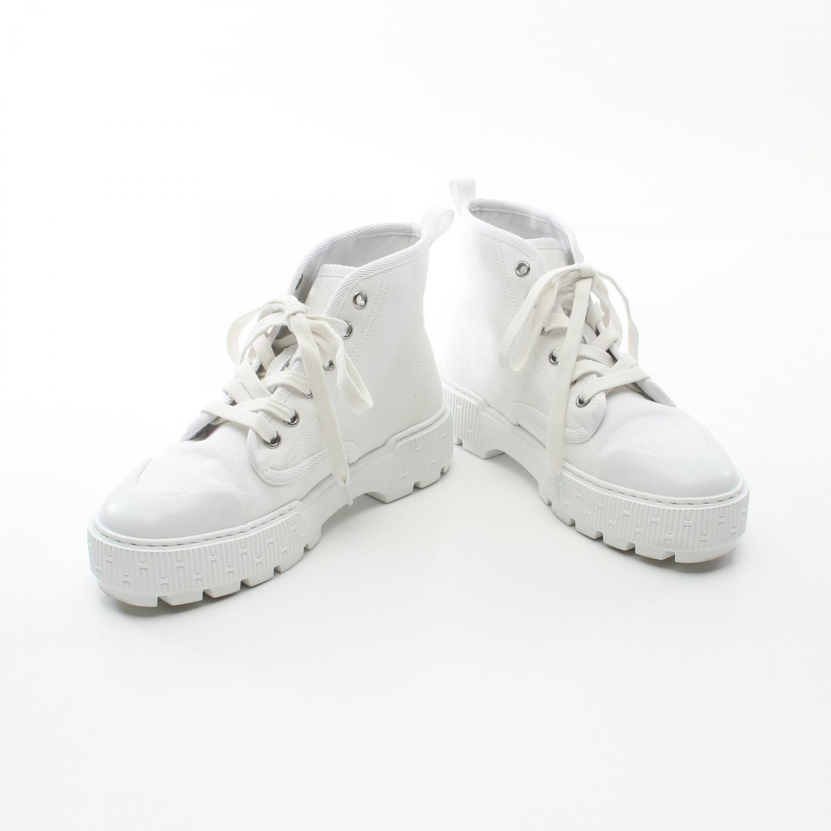 Hermes Hermes Hermes Itineraire Canvas Sneakers Canvas Shoes Size ONE SIZE - 3 Thumbnail