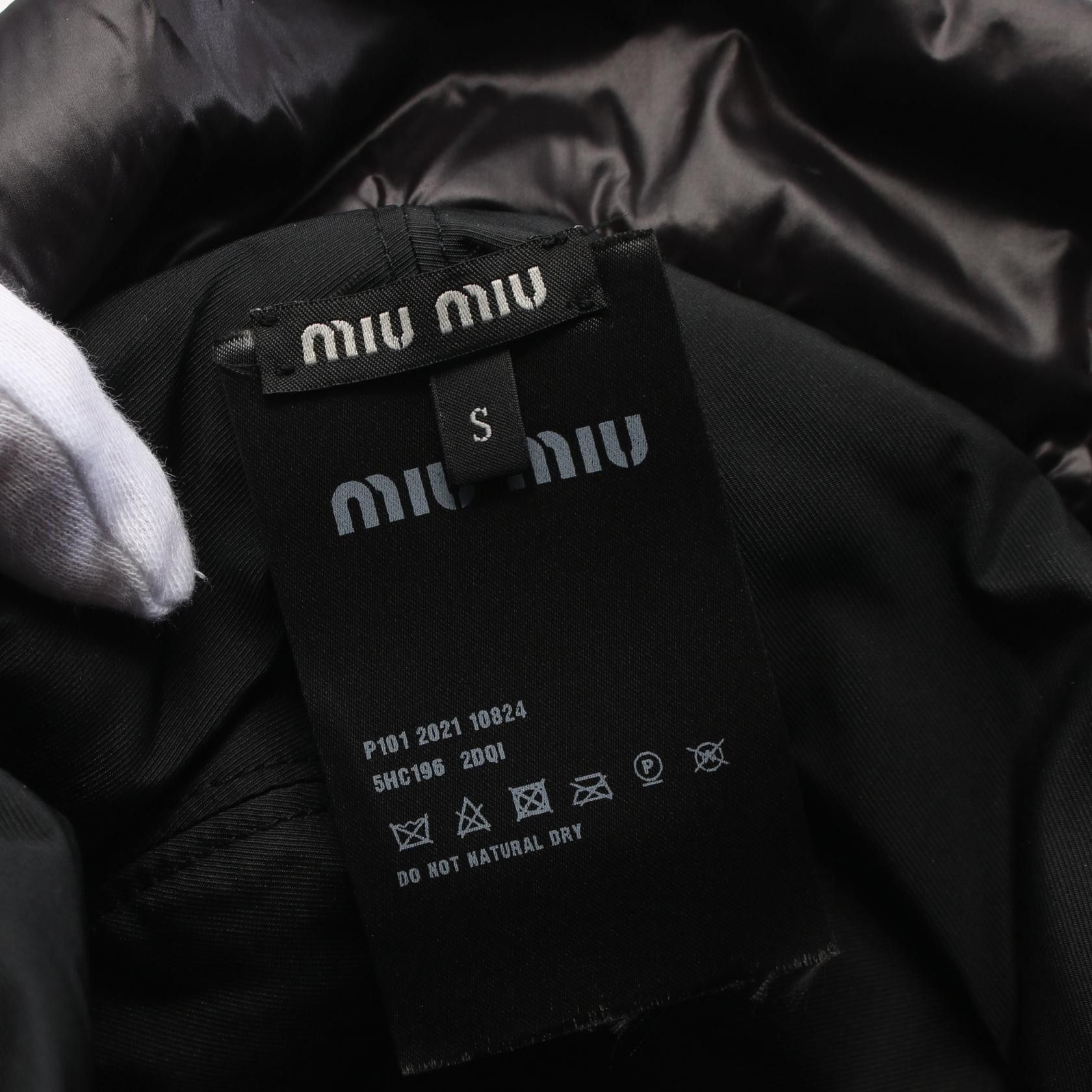 Miu Miu Miu Miu Miu Miu Quilting Polyamide Hat Others Hats Size ONE SIZE - 4 Thumbnail