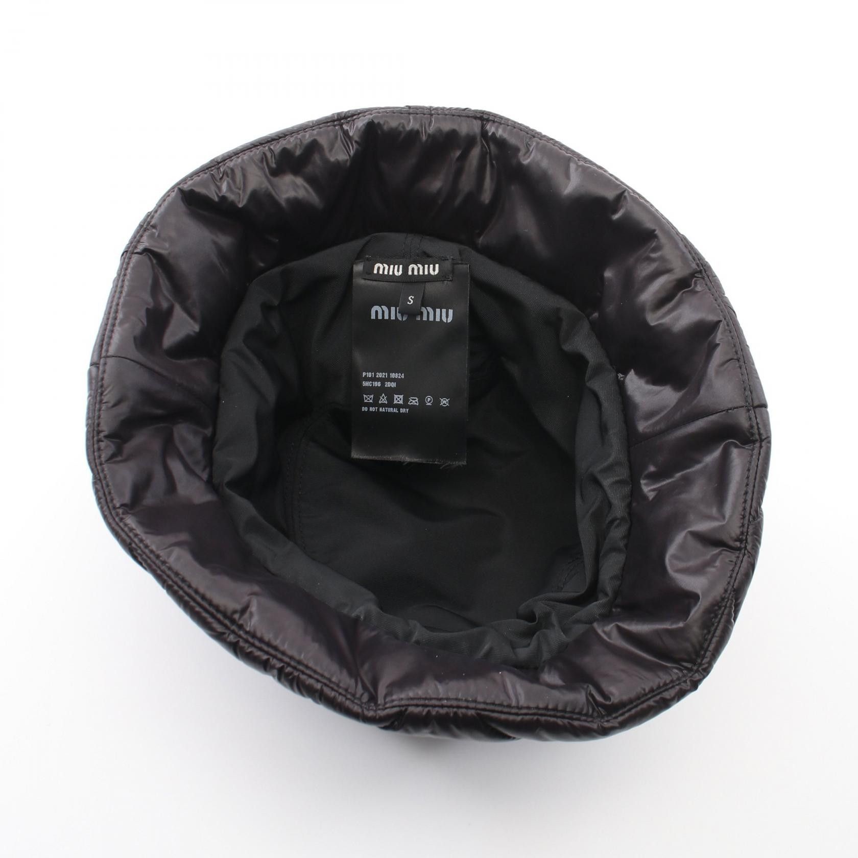 Miu Miu Miu Miu Miu Miu Quilting Polyamide Hat Others Hats Size ONE SIZE - 3 Thumbnail