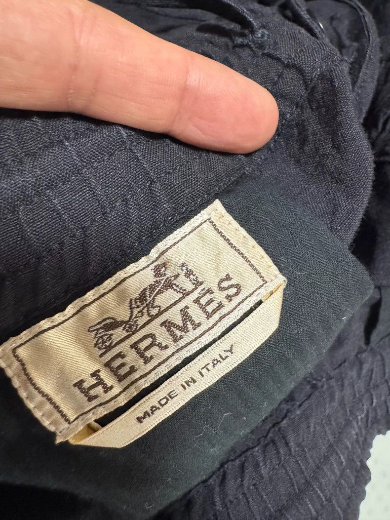 Hermes Hermes Linen Casual Pants with Drawstring Size US 42 / EU 58 - 6 Thumbnail