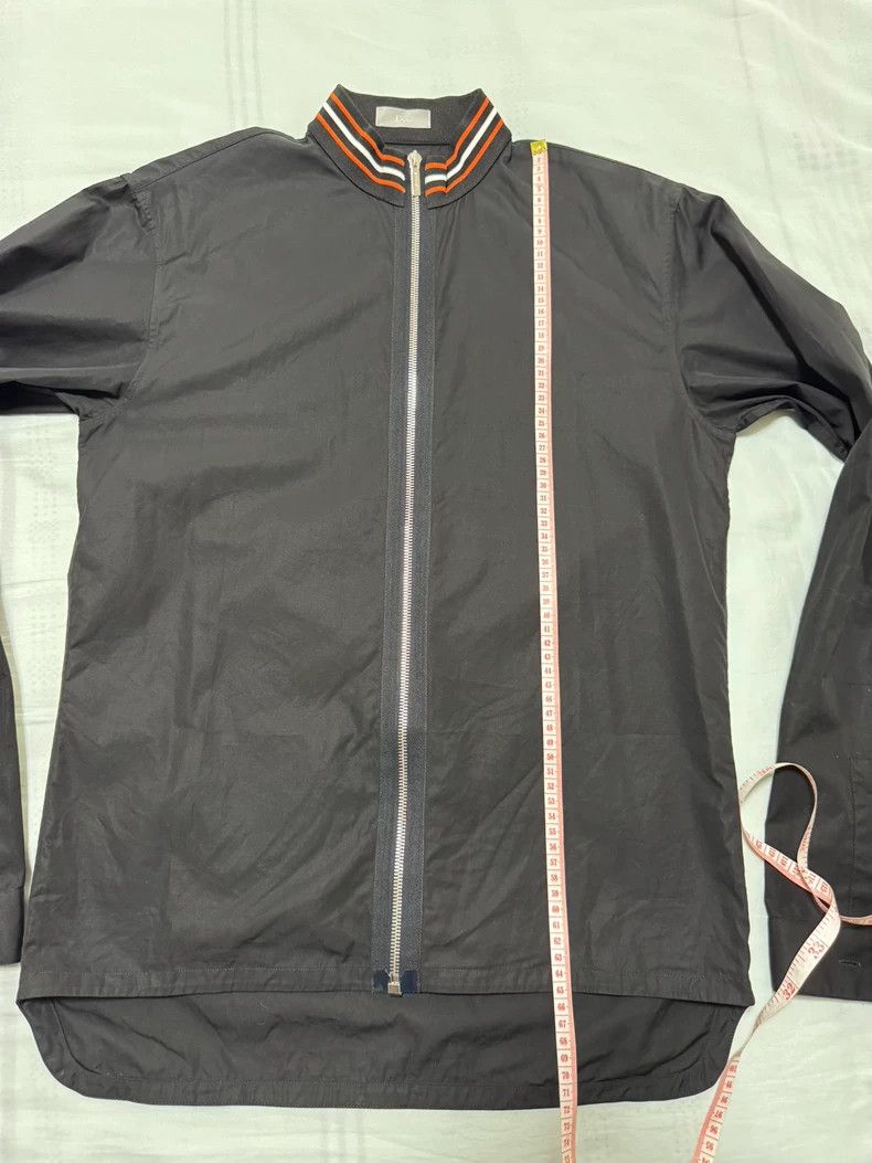 Dior DIOR Black Jacket with Unique Collar Design Size US M / EU 48-50 / 2 - 5 Thumbnail