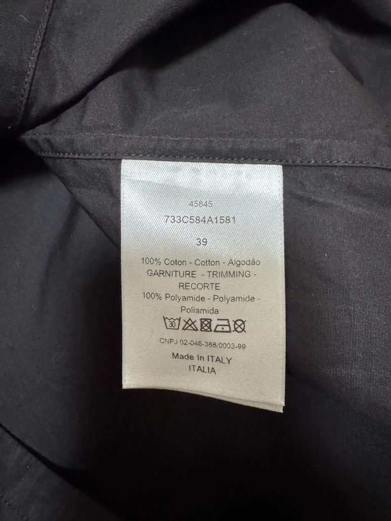 Dior DIOR Black Jacket with Unique Collar Design Size US M / EU 48-50 / 2 - 8 Thumbnail
