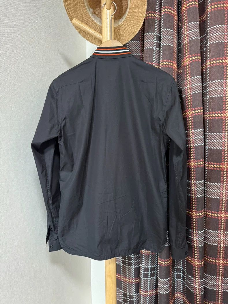 Dior DIOR Black Jacket with Unique Collar Design Size US M / EU 48-50 / 2 - 2 Thumbnail