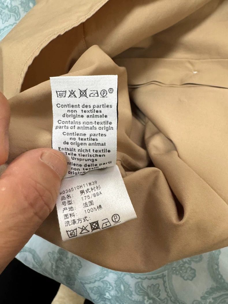 Hermes Hermes Men’s Shirt with Unique Collar Design Size US M / EU 48-50 / 2 - 5 Thumbnail