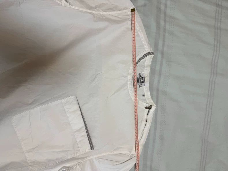Hermes Hermes Short Sleeve Jacket Shirt Size US L / EU 52-54 / 3 - 3 Thumbnail