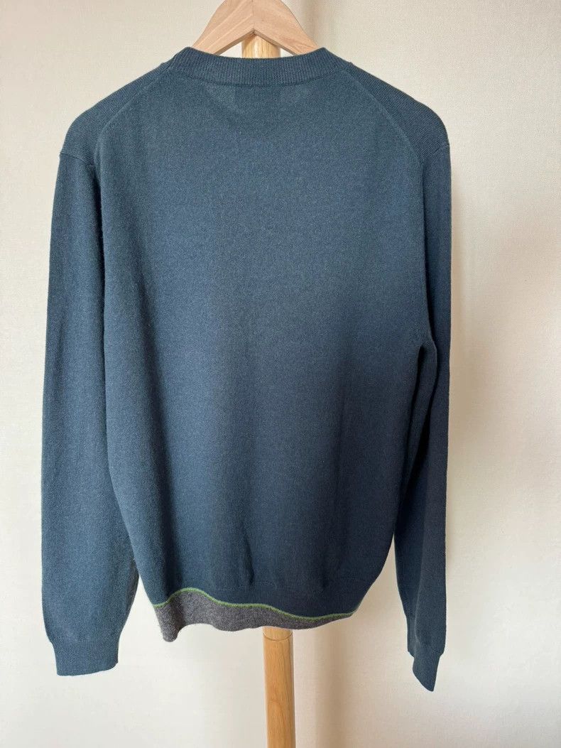 Hermes Hermes Cashmere Sweater Size L Blue Color Size US L / EU 52-54 / 3 - 2 Thumbnail