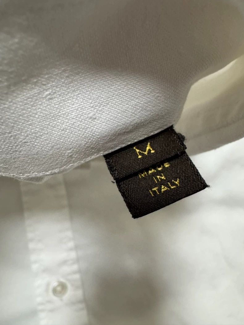 Louis Vuitton Louis Vuitton Long Sleeve White Shirt Size US M / EU 48-50 / 2 - 8 Thumbnail